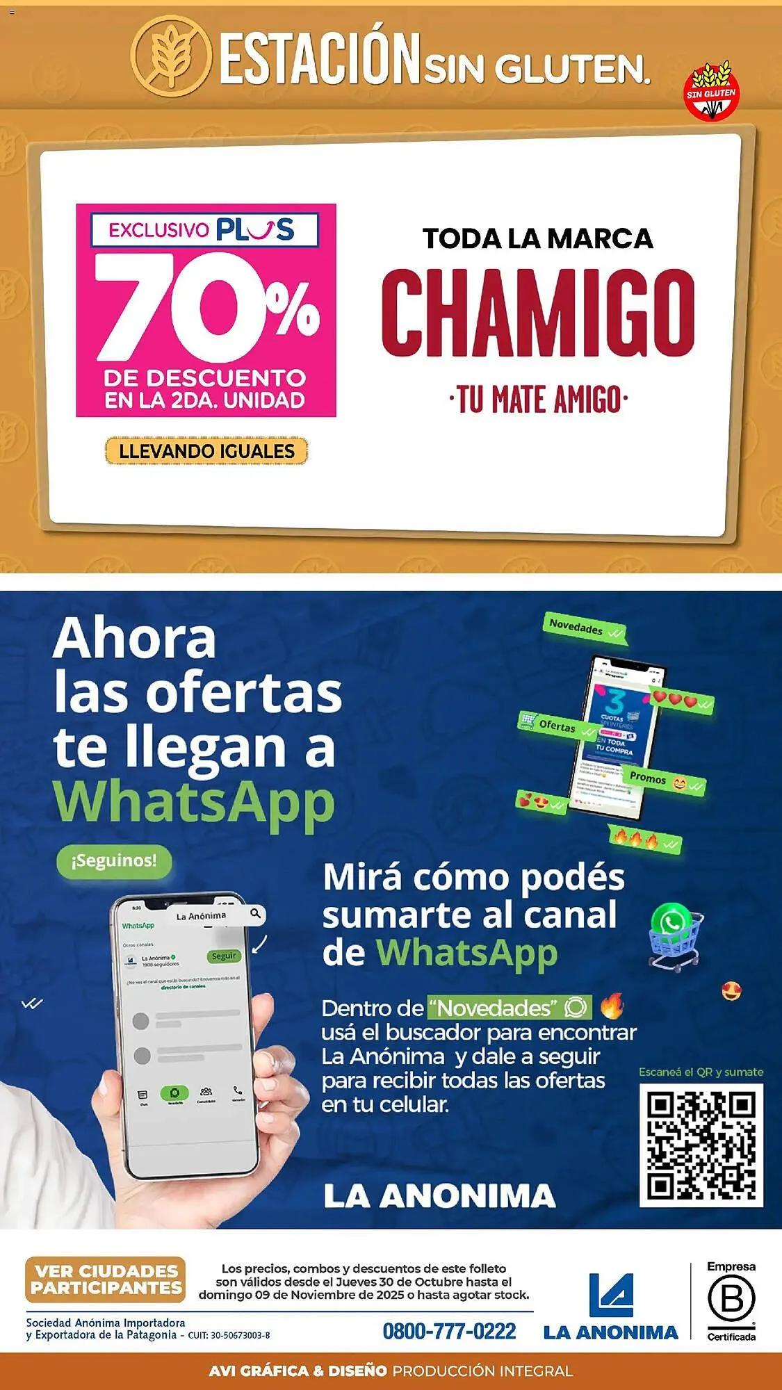 Ofertas de Catálogo La Anonima 30 de octubre al 9 de noviembre 2025 - Página 10 del catálogo