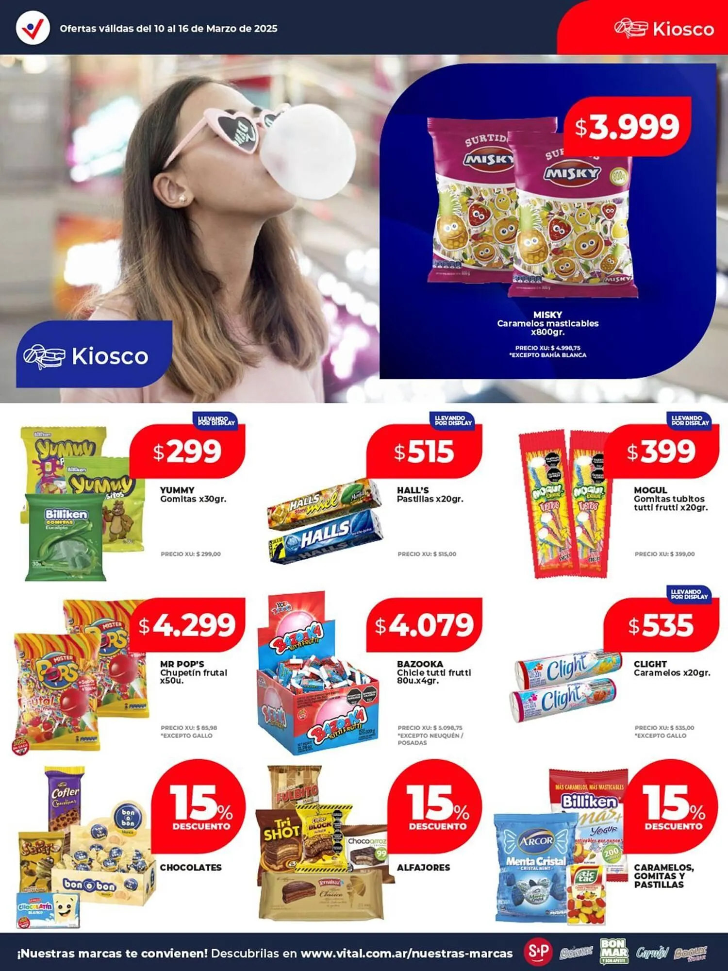Ofertas de Catálogo Supermayorista Vital 10 de marzo al 16 de marzo 2025 - Página 21 del catálogo
