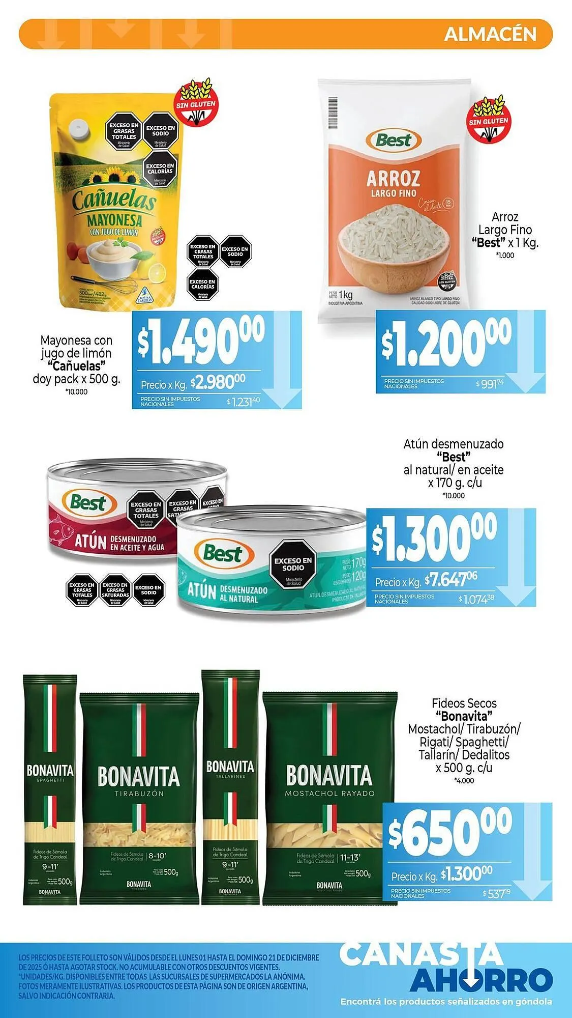 Ofertas de Catálogo La Anonima 1 de diciembre al 21 de diciembre 2025 - Página 4 del catálogo