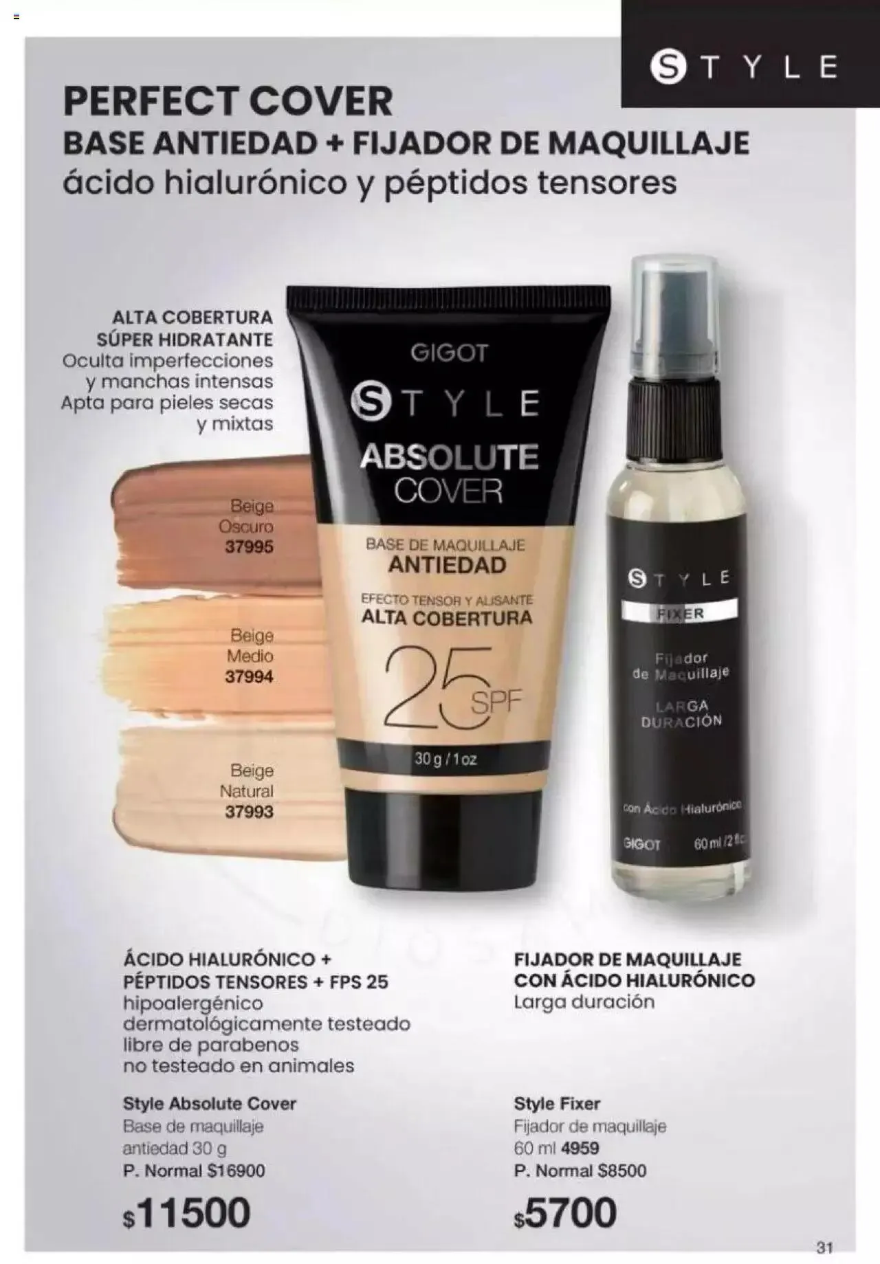 Ofertas de Gigot catálogo 2 de abril al 31 de diciembre 2024 - Página 31 del catálogo