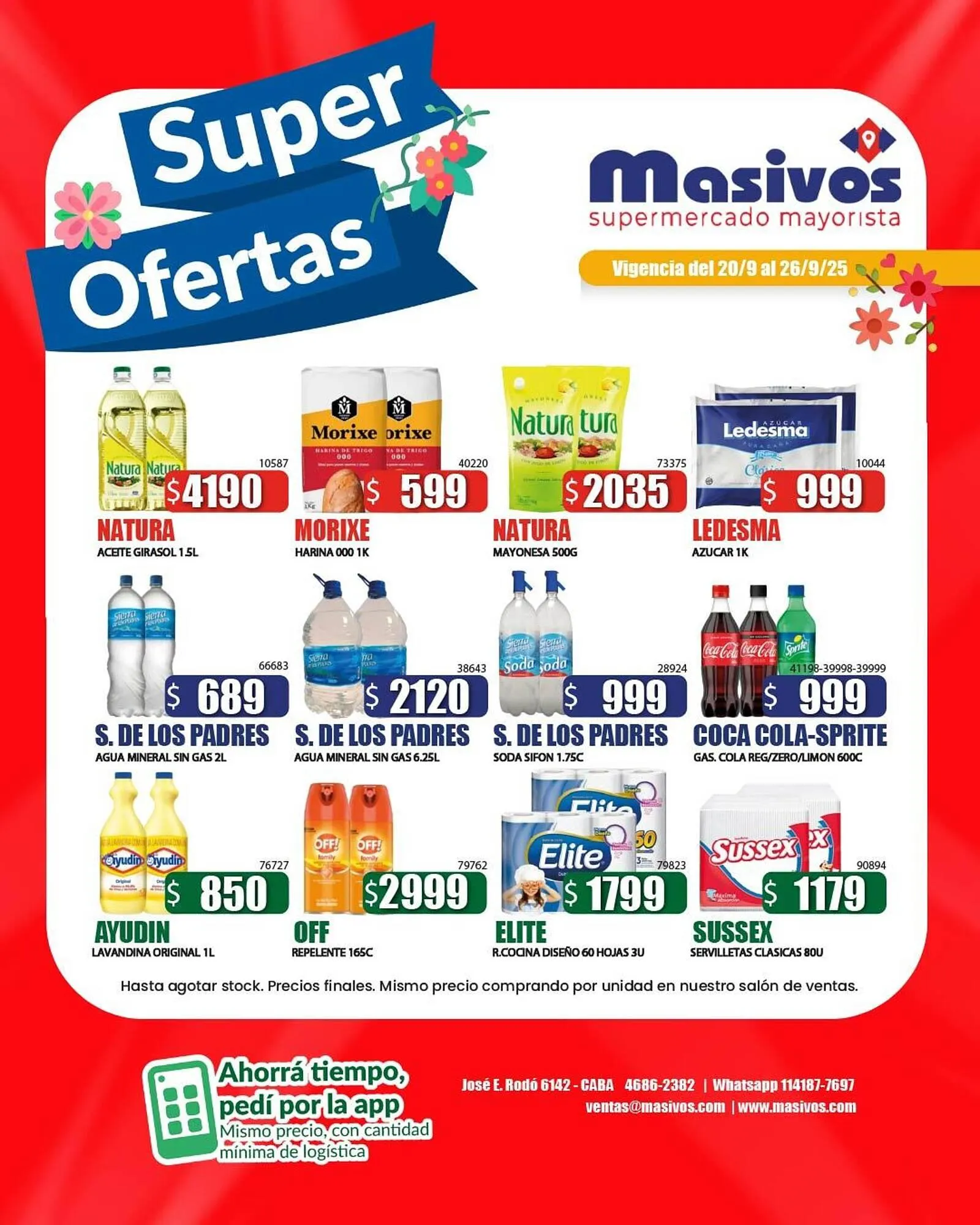 Catálogo Masivos - 1