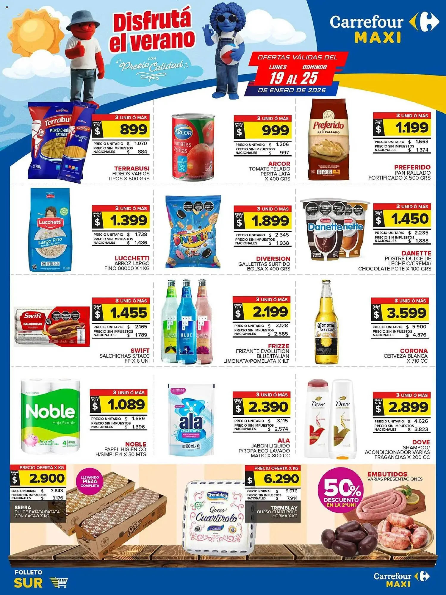Ofertas de Folleto Carrefour Maxi 19 de enero al 25 de enero 2026 - Página 1 del catálogo