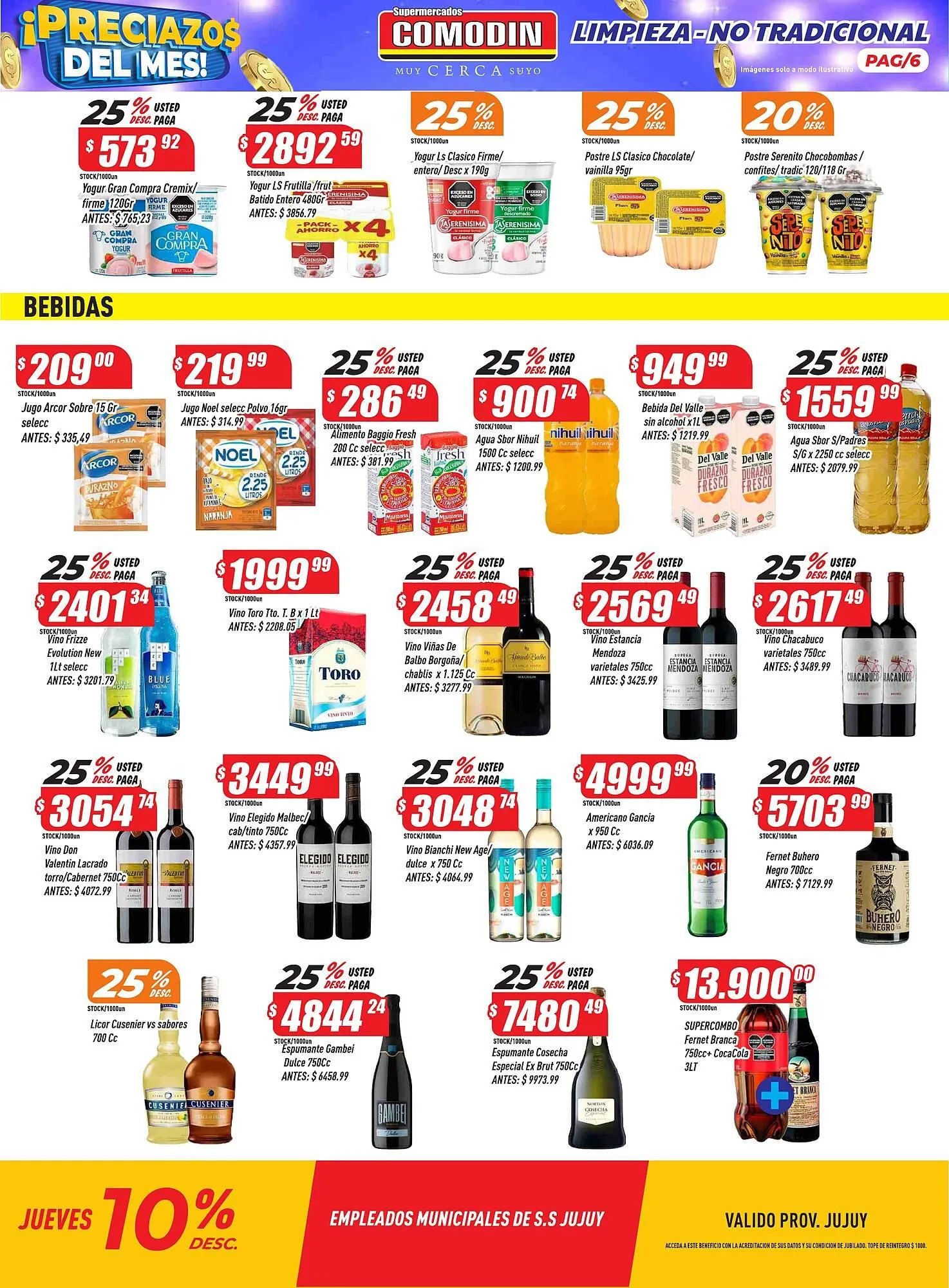 Ofertas de Catálogo Supermercados Comodin 26 de mayo al 1 de junio 2025 - Página 6 del catálogo