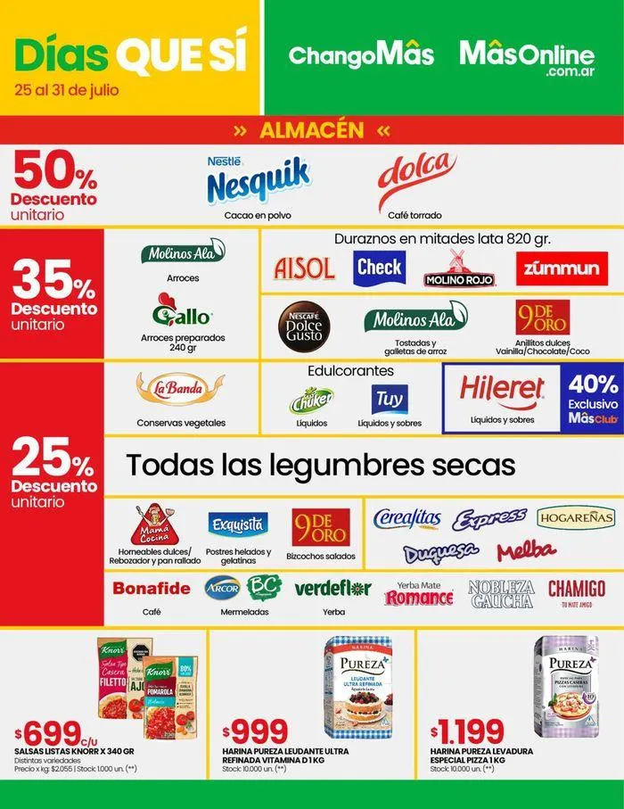 Ofertas de Catálogo Changomas 25 de julio al 31 de julio 2024 - Página 4 del catálogo