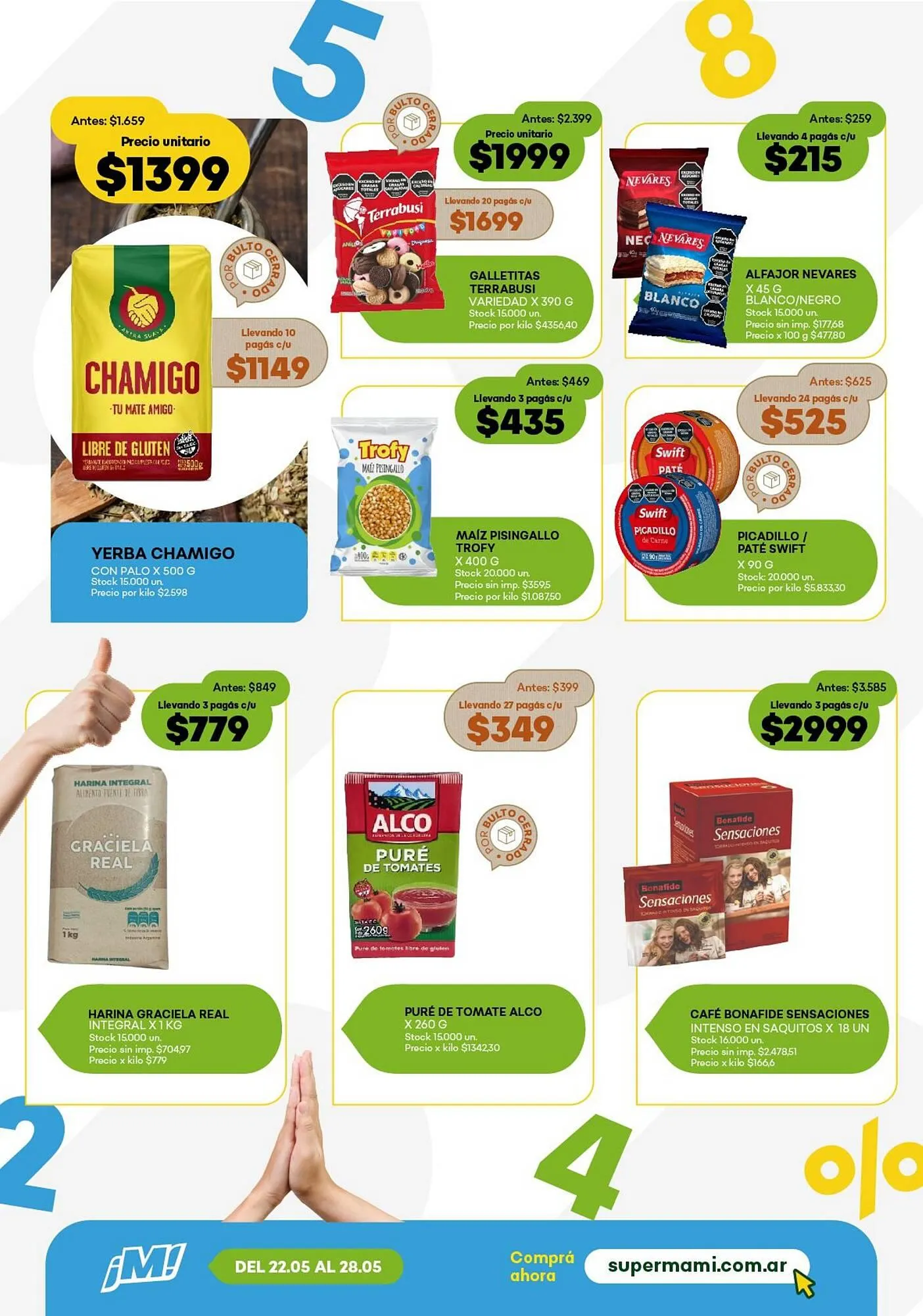 Ofertas de Catálogo Super MAMI 22 de mayo al 29 de mayo 2025 - Página 2 del catálogo