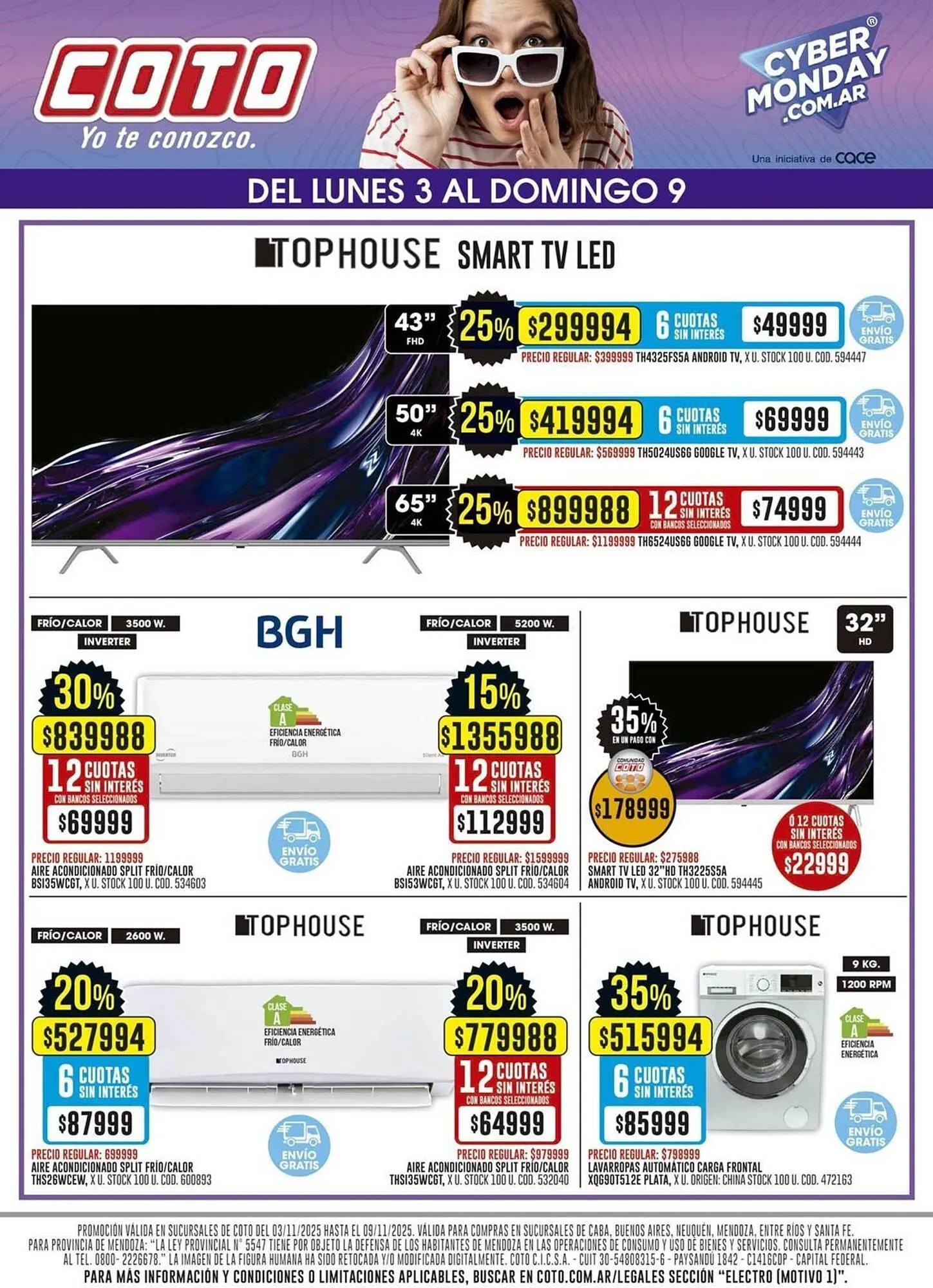 Ofertas de Catálogo Coto 3 de noviembre al 9 de noviembre 2025 - Página 1 del catálogo