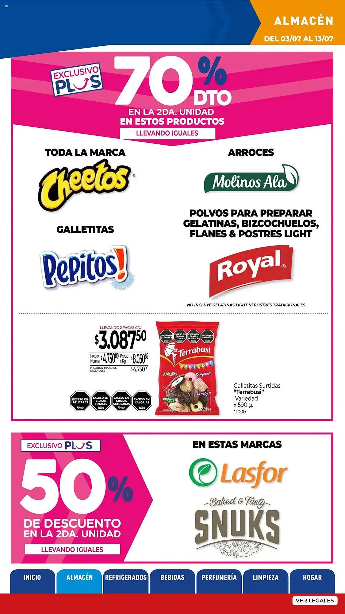 Ofertas de Catálogo La Anonima 3 de julio al 13 de julio 2025 - Página 10 del catálogo