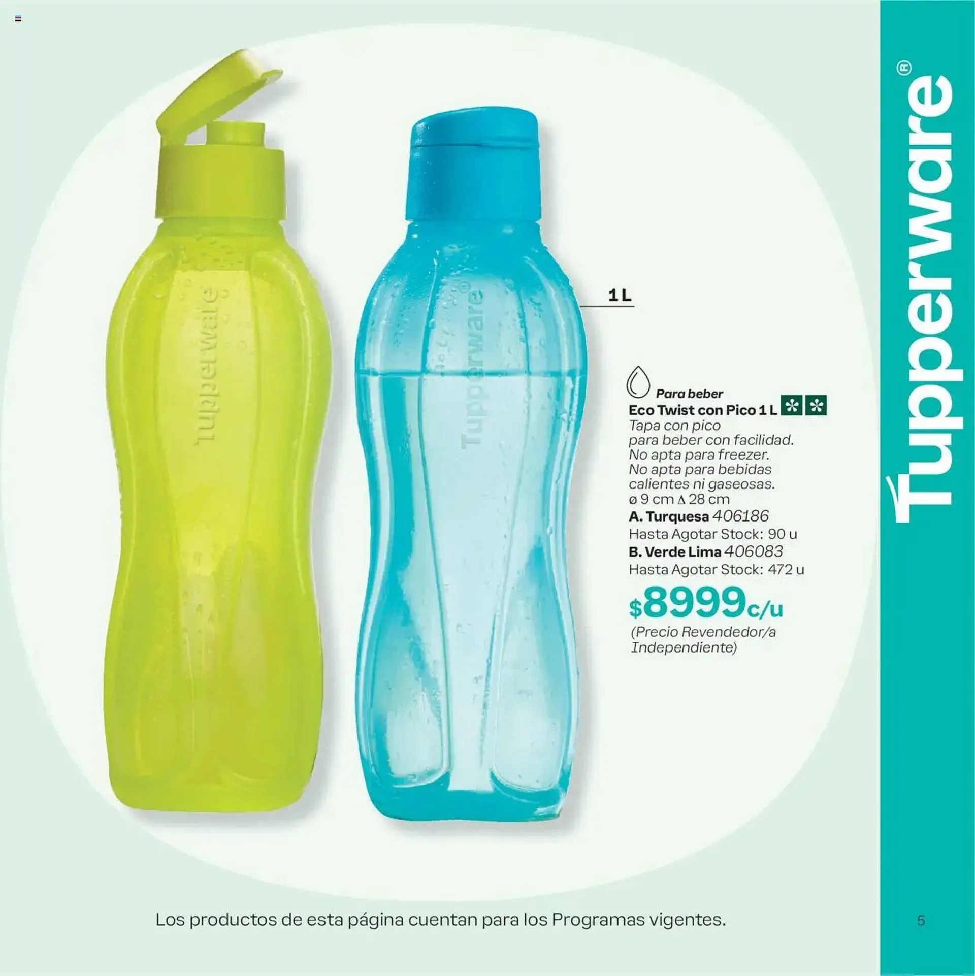 Ofertas de Folleto Tupperware 30 de septiembre al 7 de octubre 2025 - Página 5 del catálogo