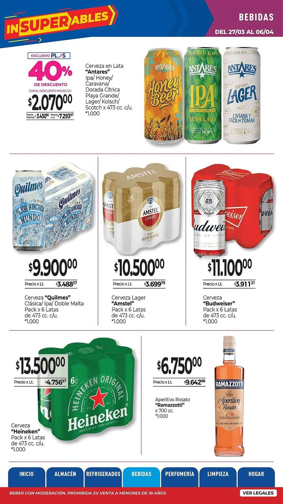 Ofertas de Catálogo La Anonima 27 de marzo al 6 de abril 2025 - Página 20 del catálogo