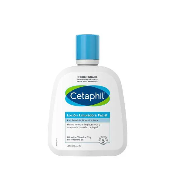 Loción Facial Limpiadora Cetaphil para Piel Sensible x 237 ml