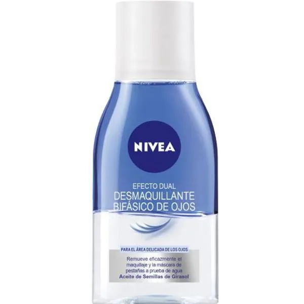 Desmaquillante Bifásico de Ojos Nivea Efecto Dual x 125 ml