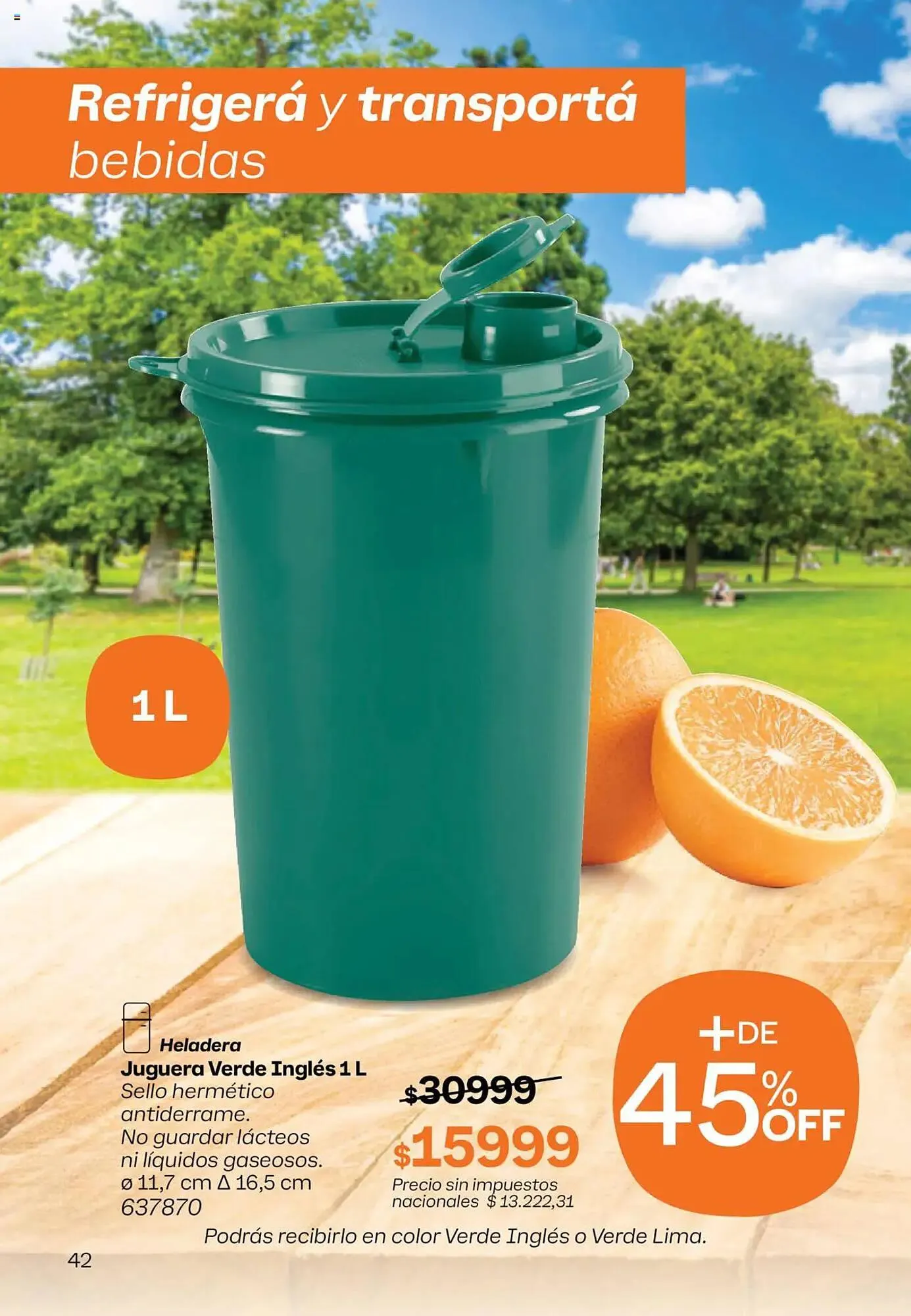 Ofertas de Folleto Tupperware 21 de septiembre al 5 de octubre 2025 - Página 43 del catálogo