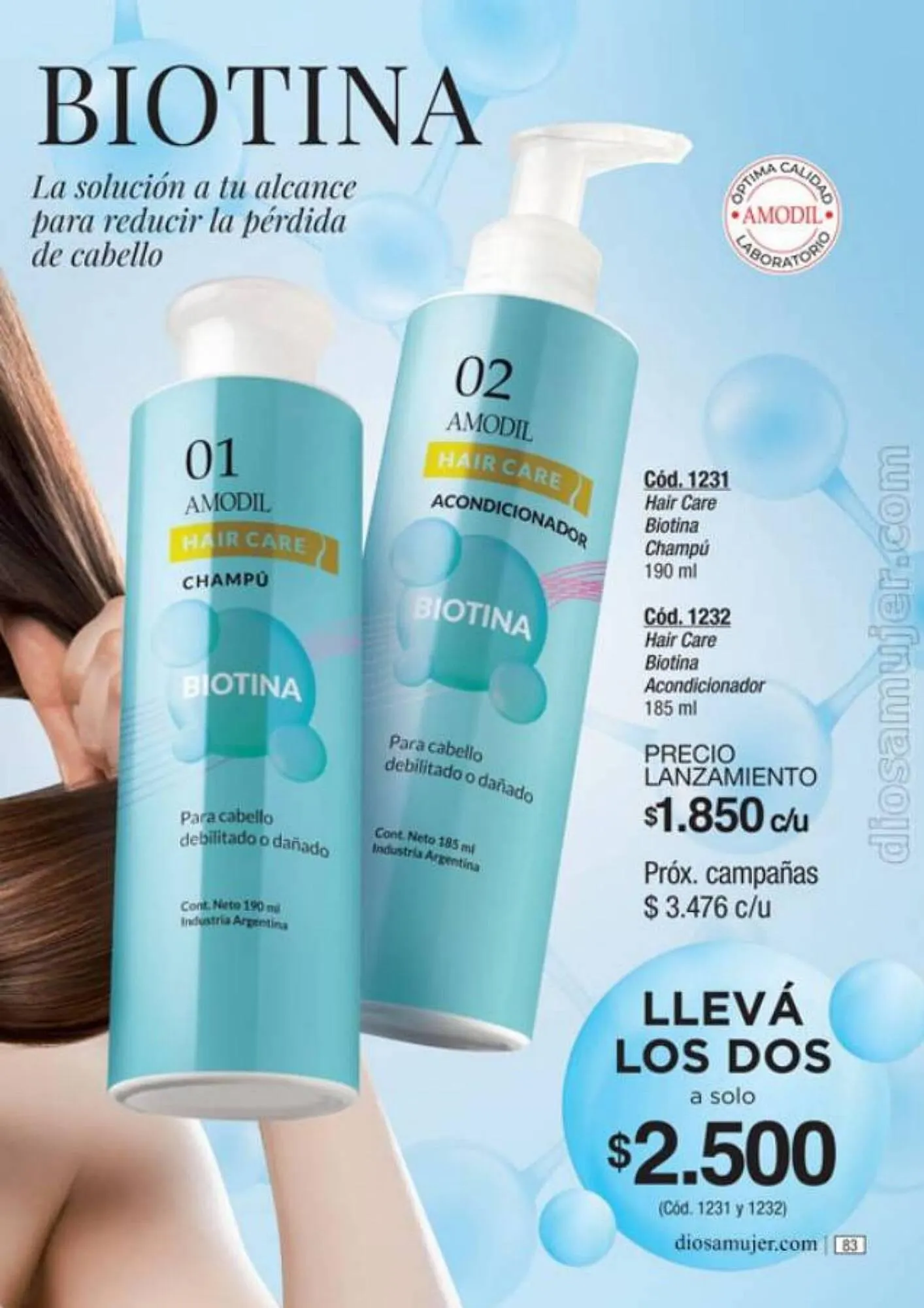 Ofertas de Catálogo Amodil 6 de septiembre al 10 de octubre 2023 - Página 83 del catálogo