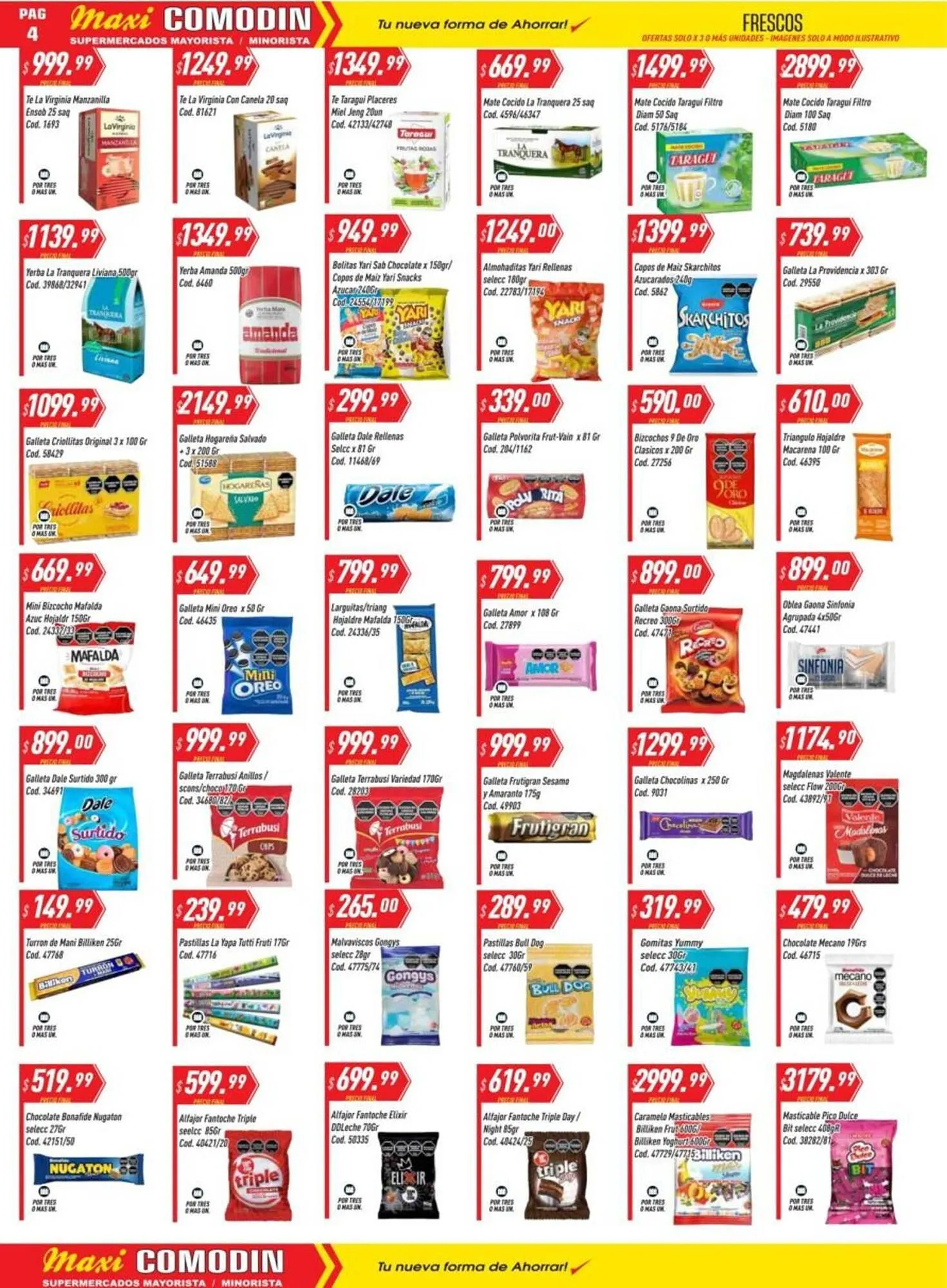 Ofertas de Catálogo Supermercados Comodin 28 de mayo al 1 de junio 2025 - Página 4 del catálogo