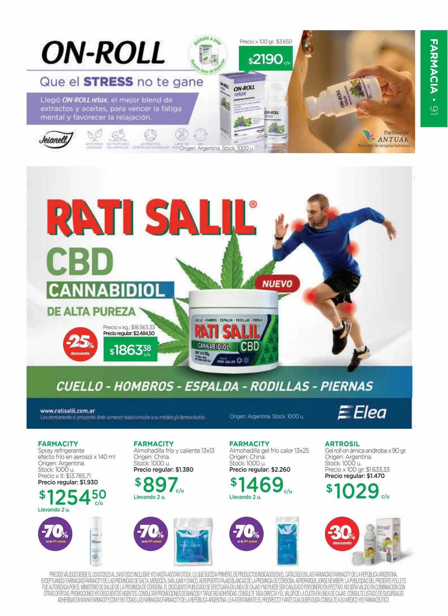 Ofertas de Catálogo Farmacity 7 de julio al 25 de julio 2023 - Página 90 del catálogo