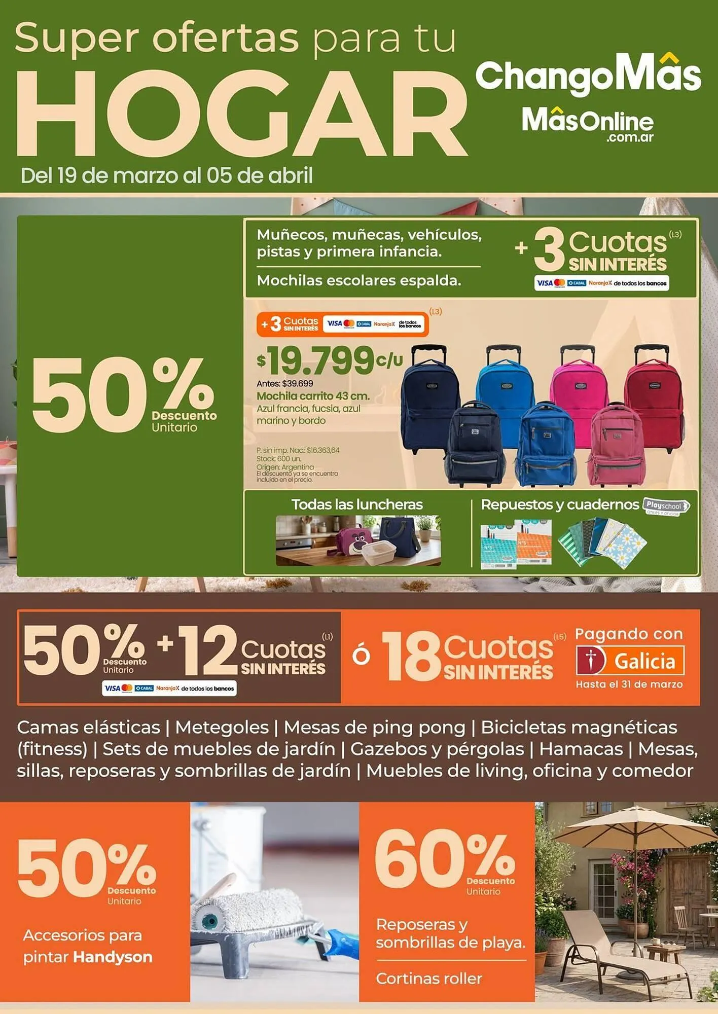 Ofertas de Catálogo Changomas 25 de marzo al 5 de abril 2026 - Página 3 del catálogo