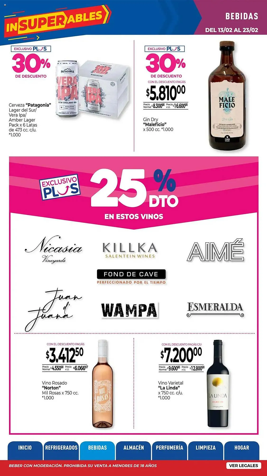 Ofertas de Catálogo La Anonima 13 de febrero al 23 de febrero 2025 - Página 12 del catálogo