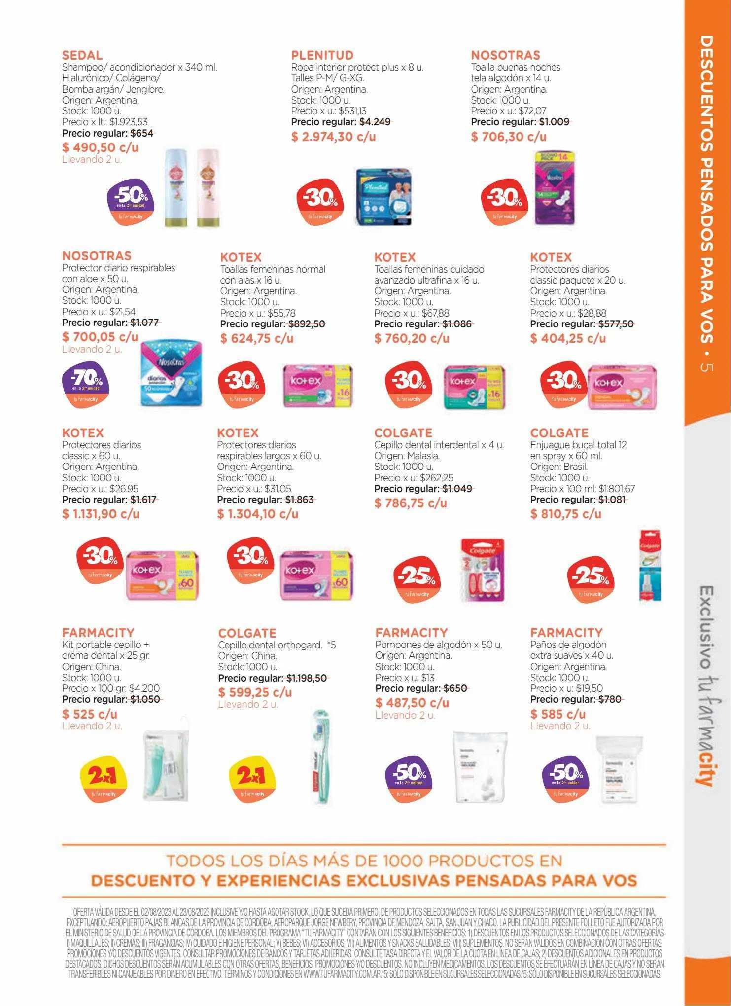 Ofertas de Catálogo Farmacity 1 de junio al 30 de septiembre 2023 - Página 5 del catálogo