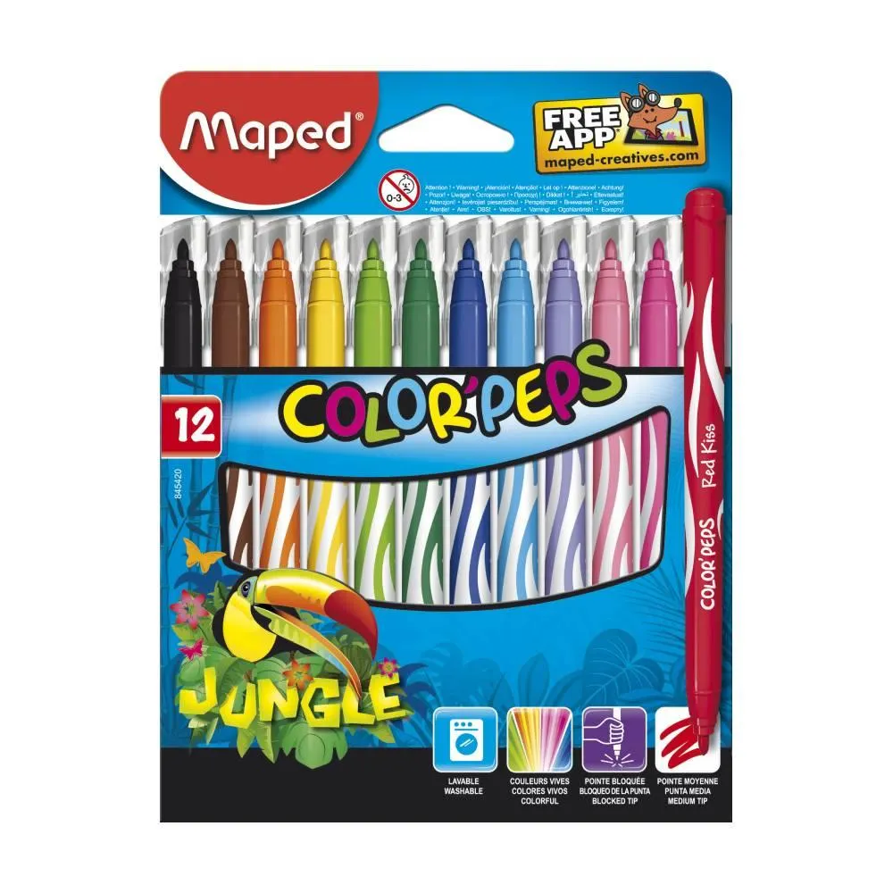 MARCADORES JUNGLE X 12