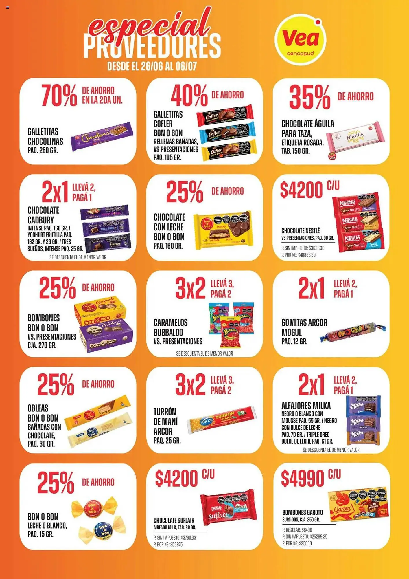 Ofertas de Catálogo Supermercados Vea 26 de junio al 6 de julio 2025 - Página 3 del catálogo