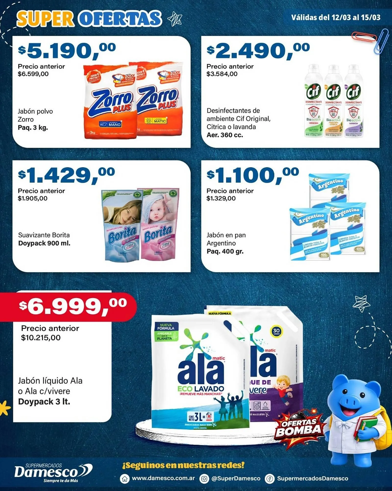 Ofertas de Catálogo Supermercados Damesco 12 de marzo al 15 de marzo 2026 - Página 3 del catálogo