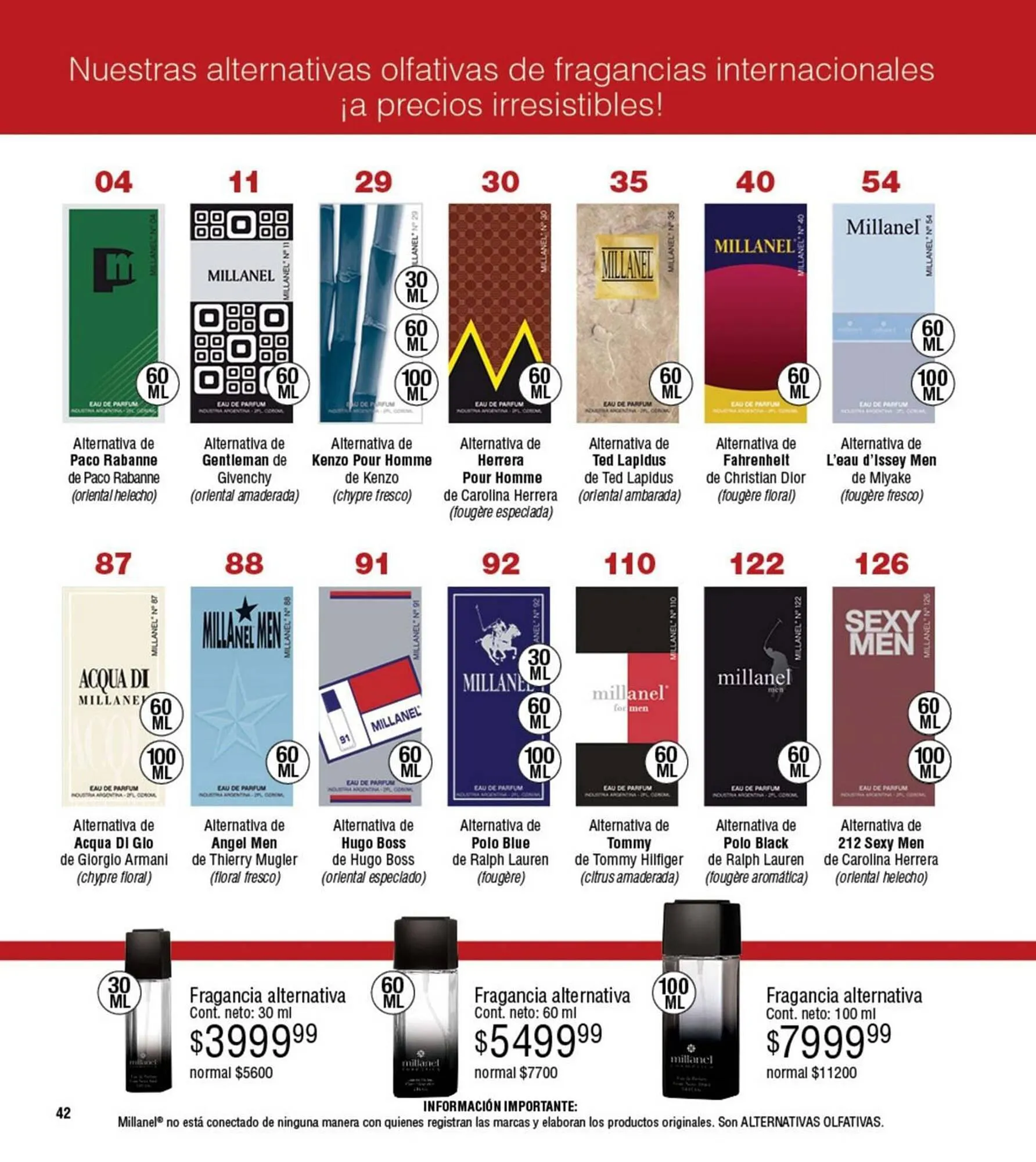 Ofertas de Catálogo Millanel Cosmética 16 de octubre al 31 de octubre 2023 - Página 132 del catálogo