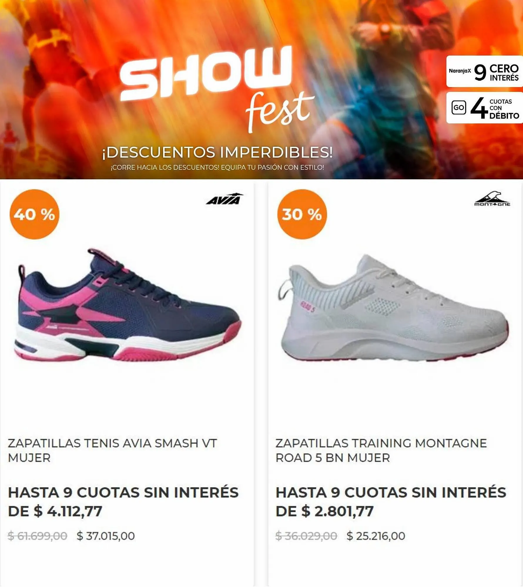 Ofertas de Catálogo ShowSport 4 de septiembre al 14 de octubre 2023 - Página 2 del catálogo