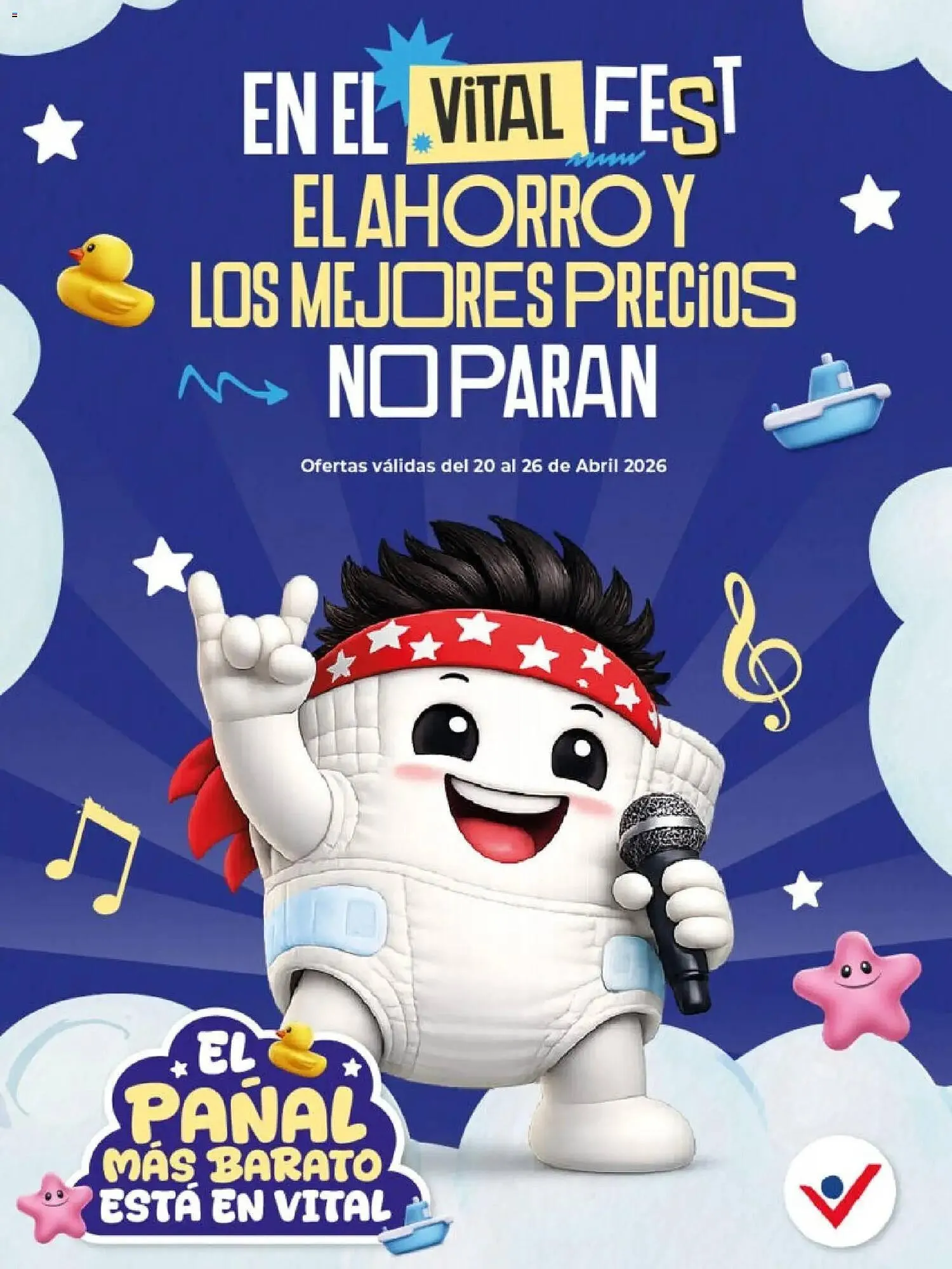 Ofertas de Catálogo Supermayorista Vital 20 de abril al 26 de abril 2026 - Página 1 del catálogo