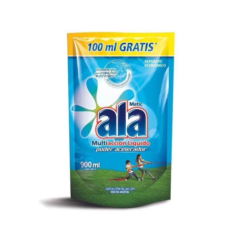 Jabón Líquido para Diluir ALA Baja Espuma Ecolavado 150 Ml.