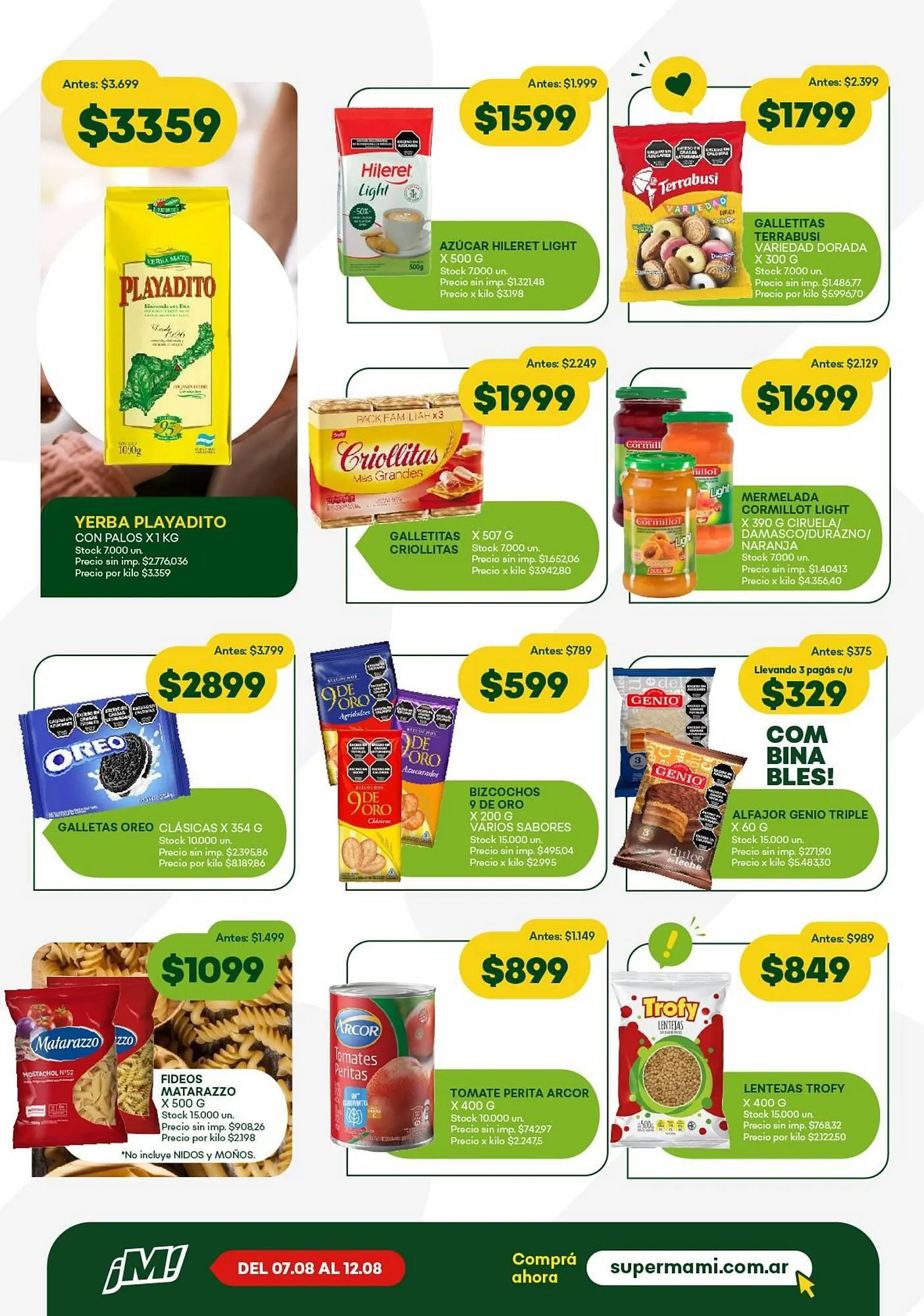 Ofertas de Catálogo Super MAMI 6 de agosto al 14 de agosto 2025 - Página 2 del catálogo