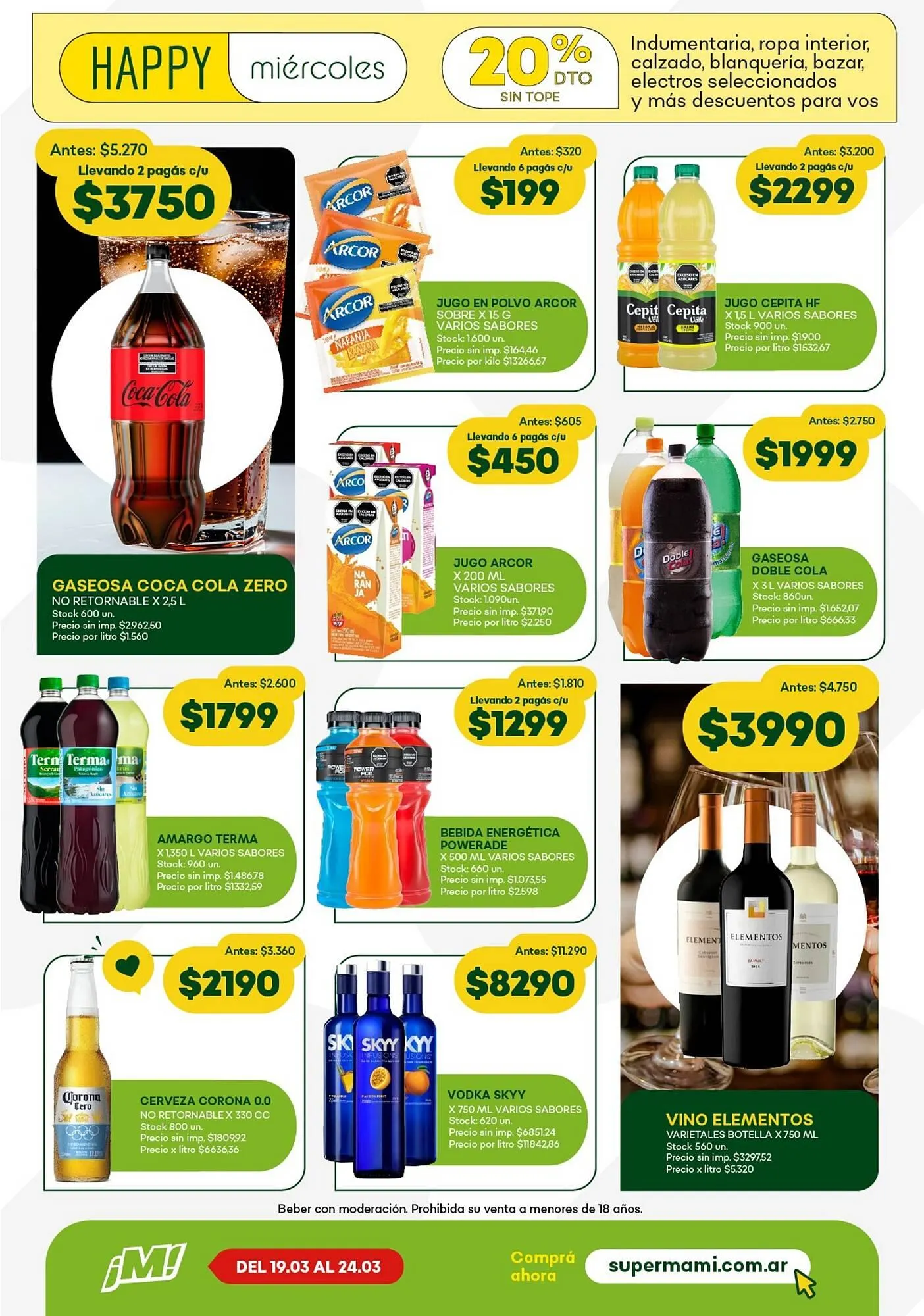 Ofertas de Catálogo Super MAMI 18 de marzo al 24 de marzo 2026 - Página 14 del catálogo