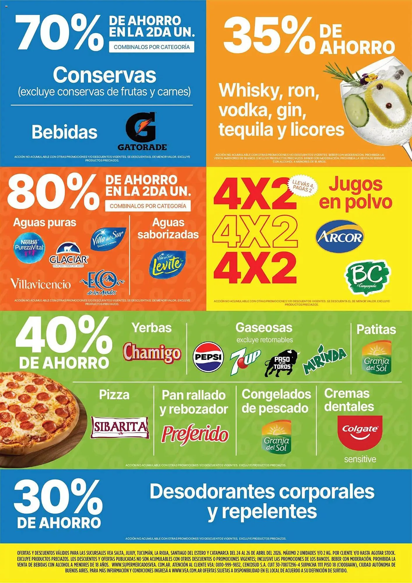 Ofertas de Catálogo Supermercados Vea 24 de abril al 26 de abril 2026 - Página 4 del catálogo