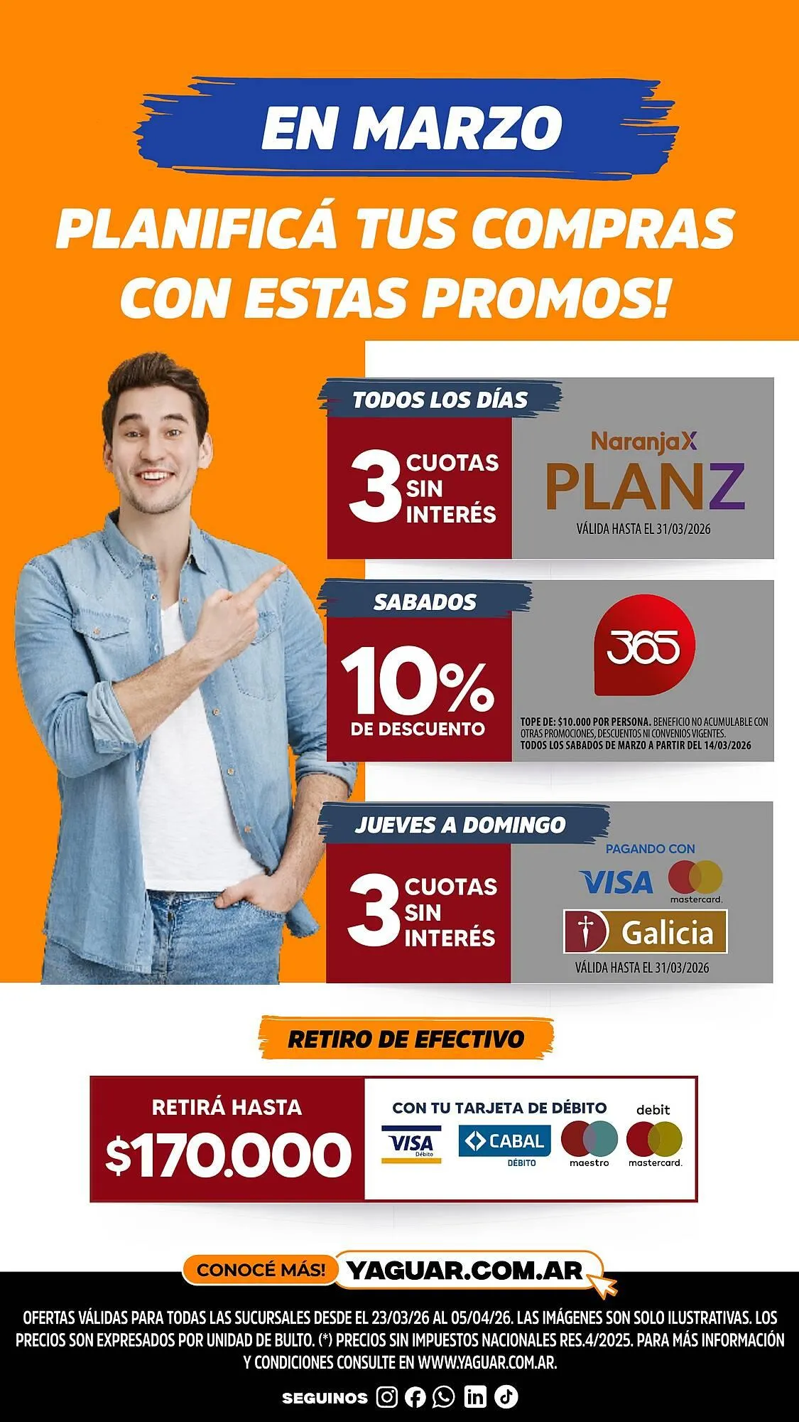 Ofertas de Catálogo Supermercados Yaguar 23 de marzo al 5 de abril 2026 - Página 9 del catálogo