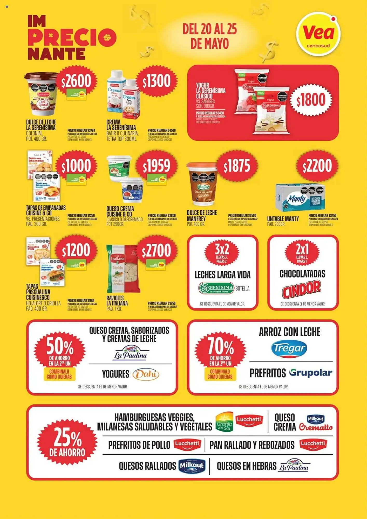 Ofertas de Catálogo Supermercados Vea 20 de mayo al 25 de mayo 2025 - Página 3 del catálogo