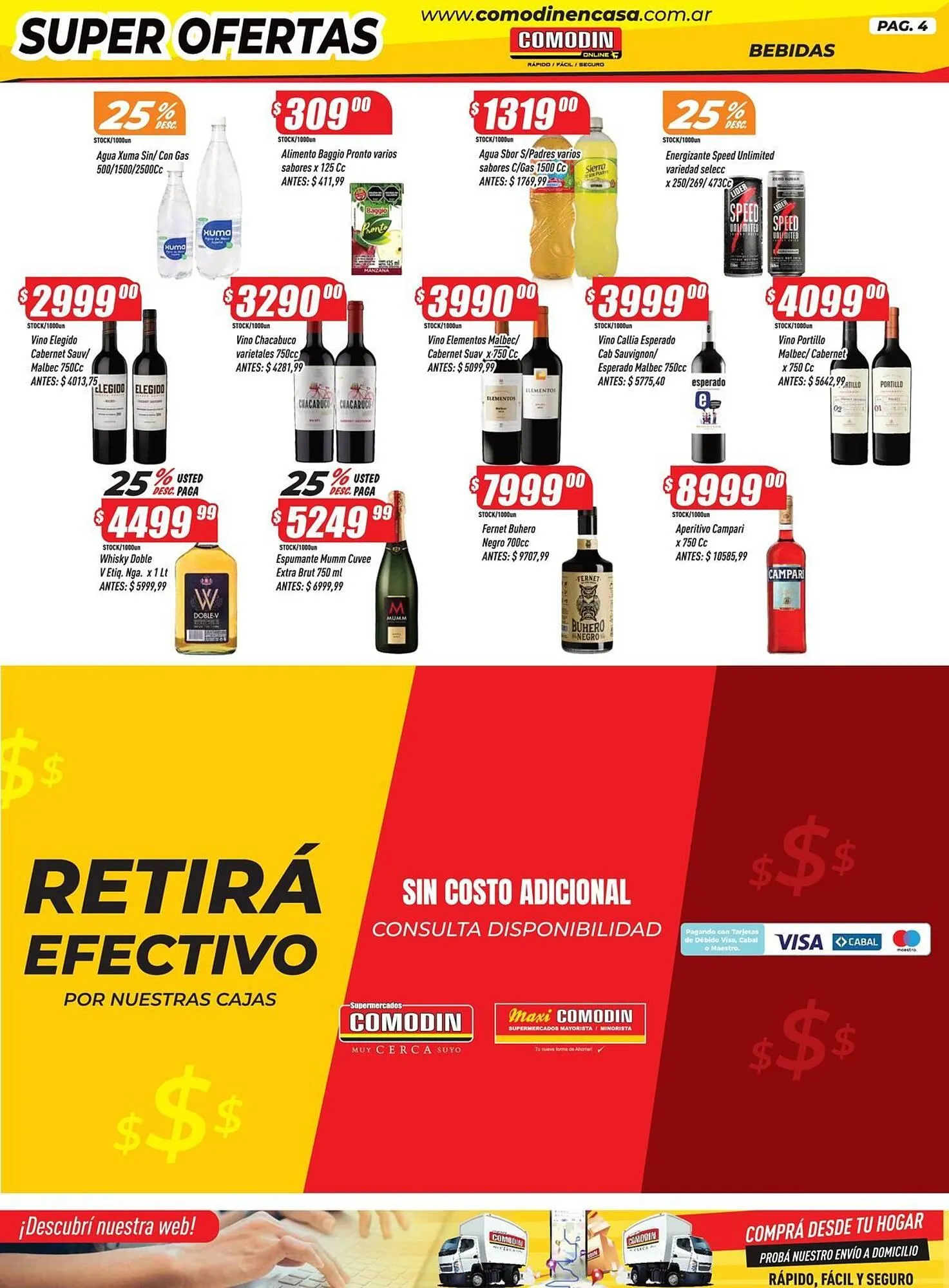 Ofertas de Catálogo Supermercados Comodin 12 de enero al 18 de enero 2026 - Página 4 del catálogo