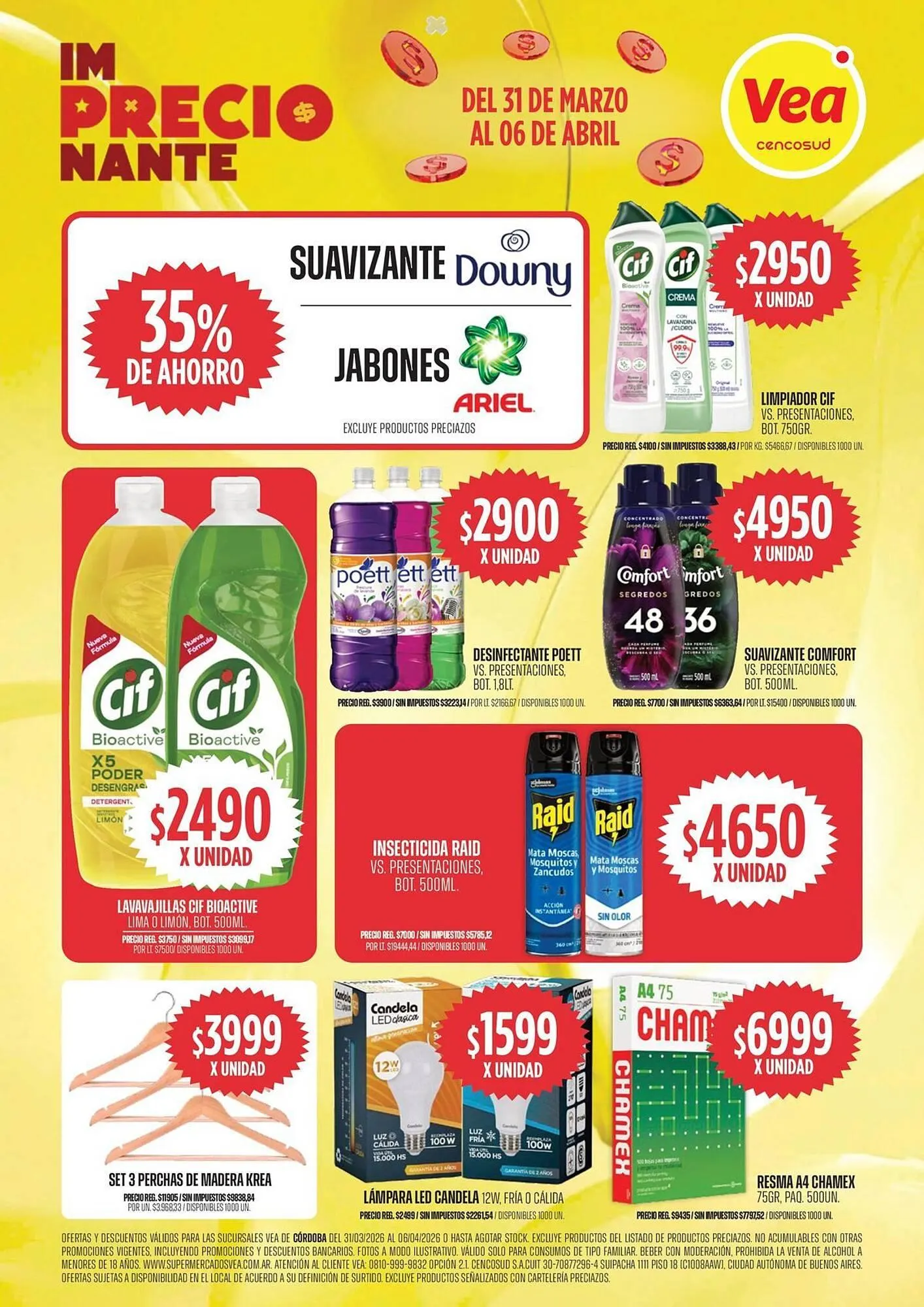 Ofertas de Catálogo Supermercados Vea 31 de marzo al 6 de abril 2026 - Página 8 del catálogo