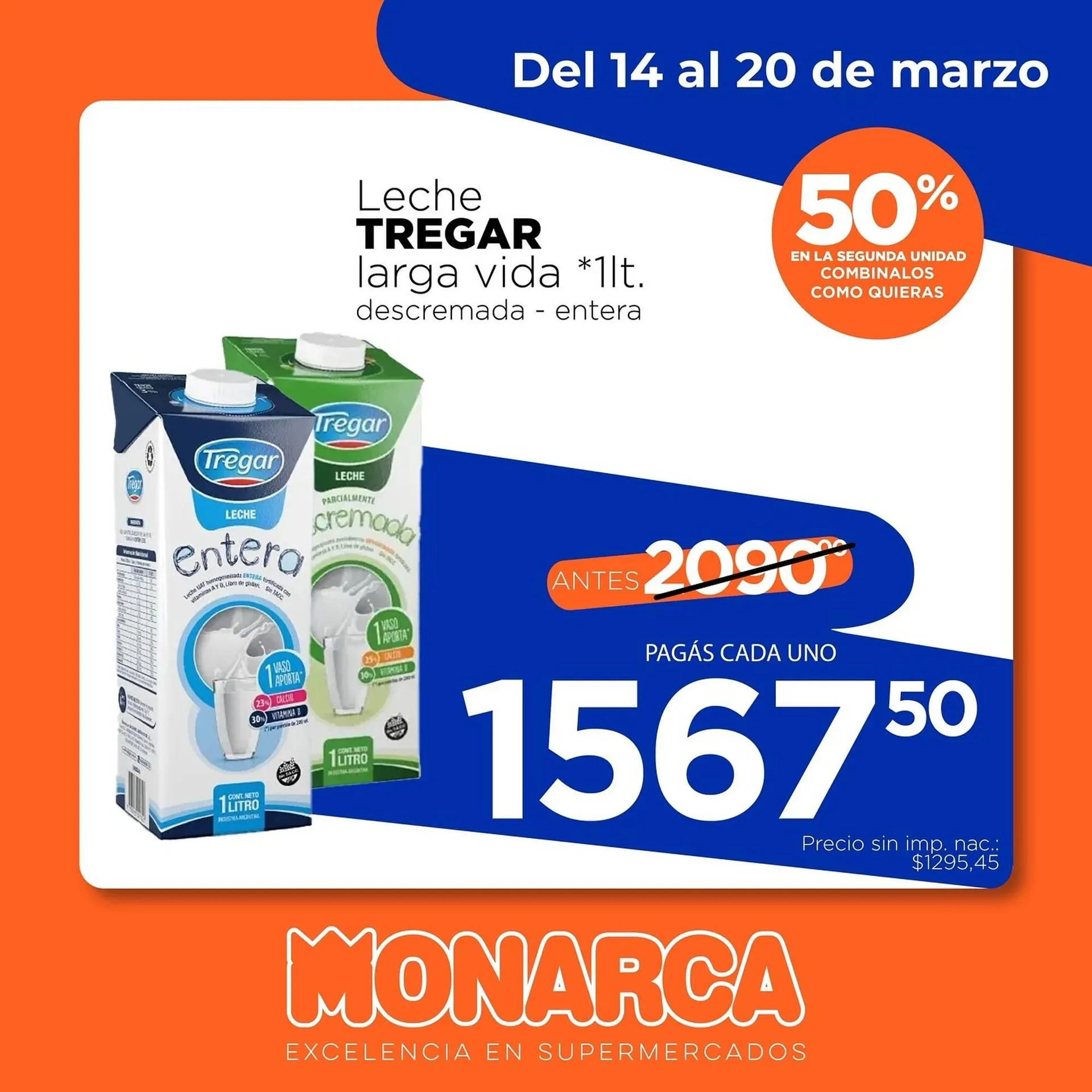 Ofertas de Catálogo Supermercados Monarca 14 de marzo al 20 de marzo 2026 - Página 4 del catálogo