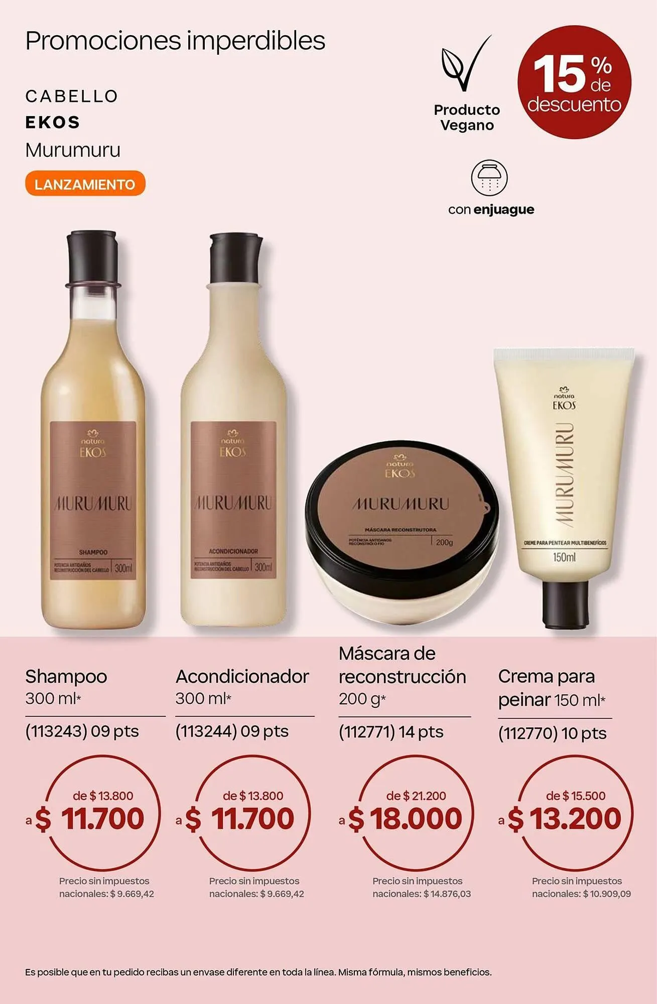 Ofertas de Catálogo Natura 1 de julio al 31 de julio 2026 - Página 56 del catálogo