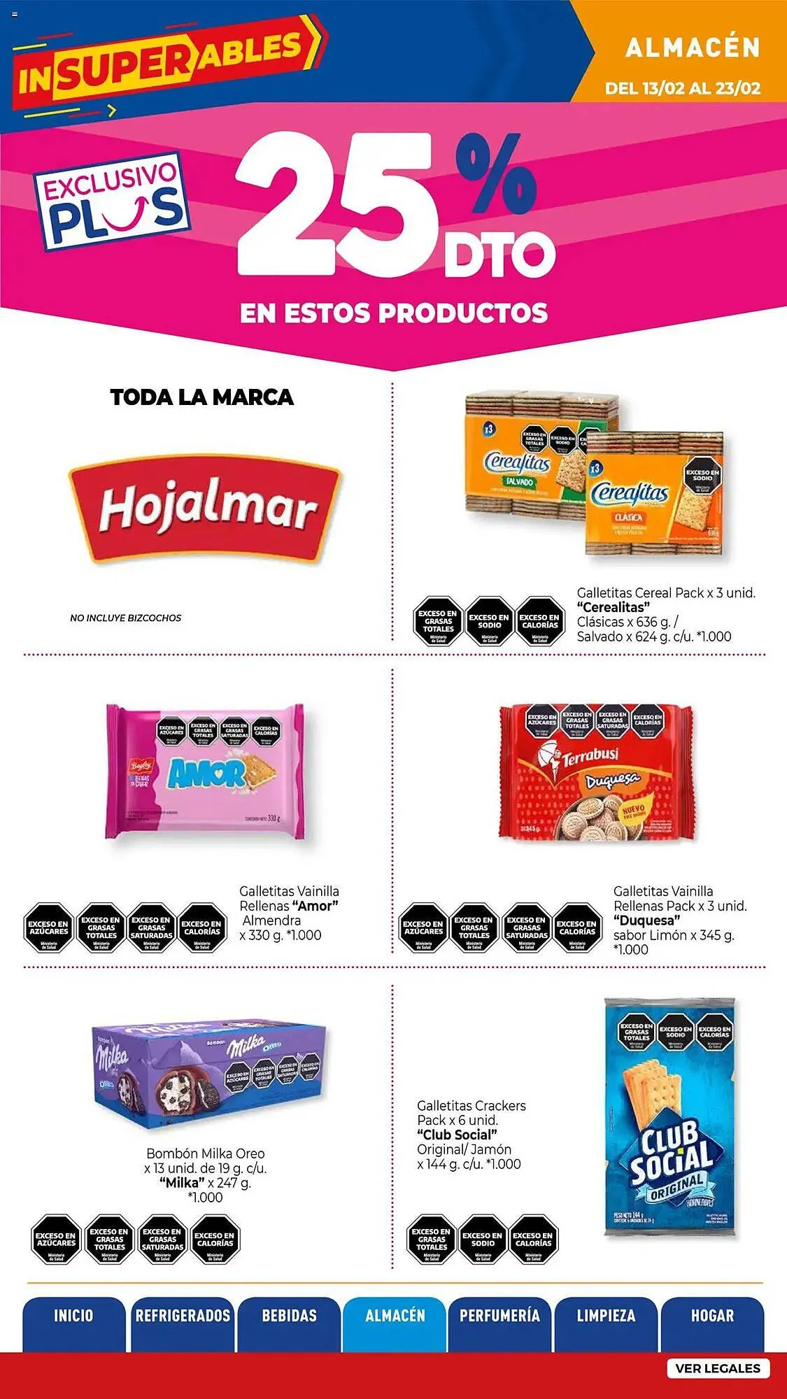 Ofertas de Catálogo La Anonima 13 de febrero al 23 de febrero 2025 - Página 26 del catálogo