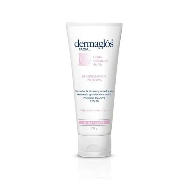 Dermaglos Crema Hidratante Piel Seca Con Fps20 70 gr
