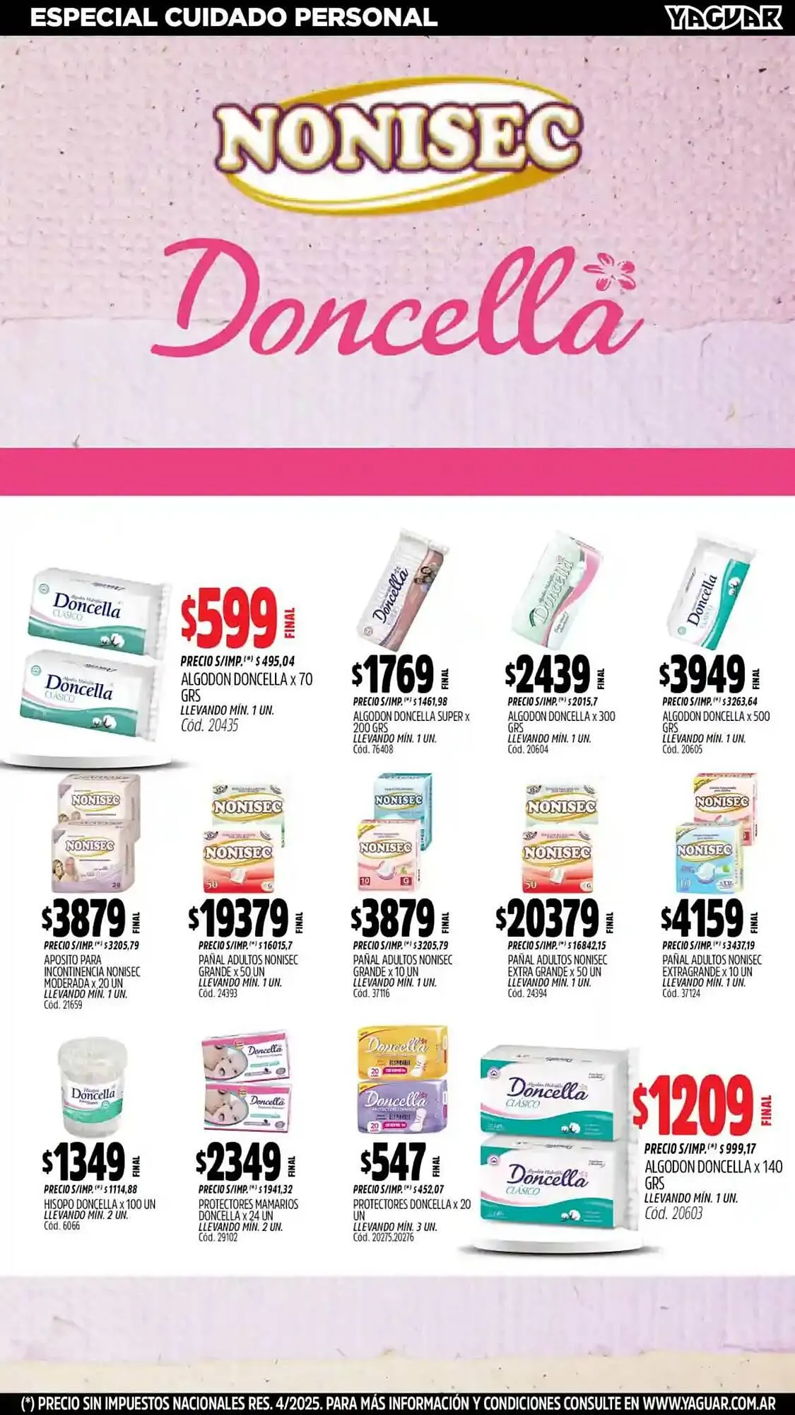 Ofertas de catálogo Supermercados Yaguar 1 de septiembre al 8 de septiembre 2025 - Página 11 del catálogo