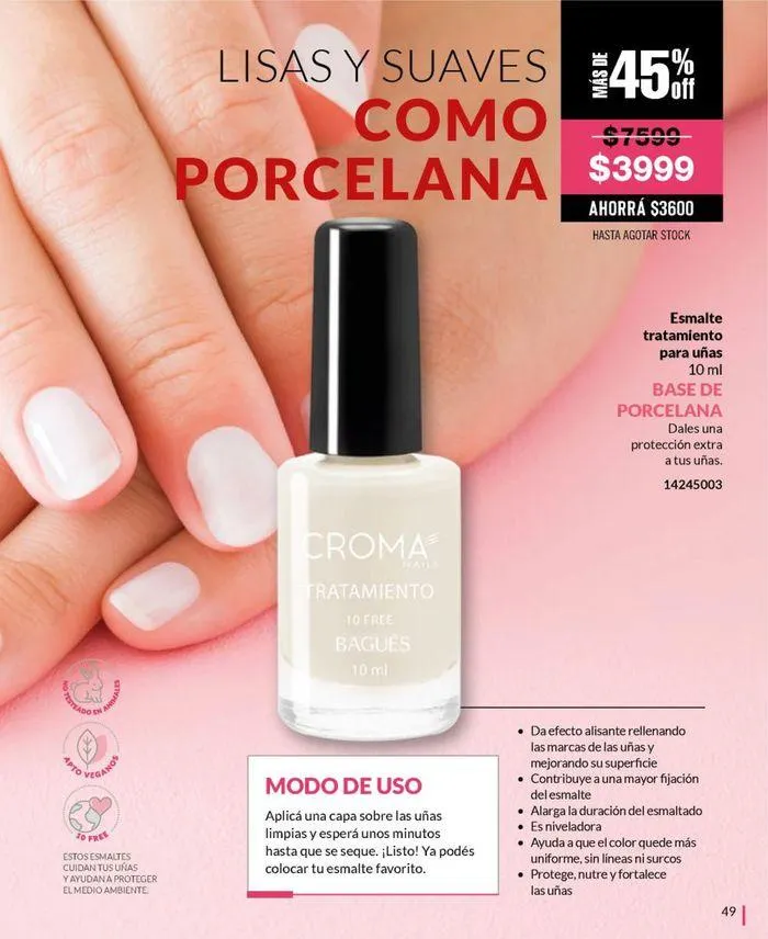 Ofertas de Ofertas Bagués Campaña 10 Argentina 22 de septiembre al 6 de octubre 2024 - Página 59 del catálogo