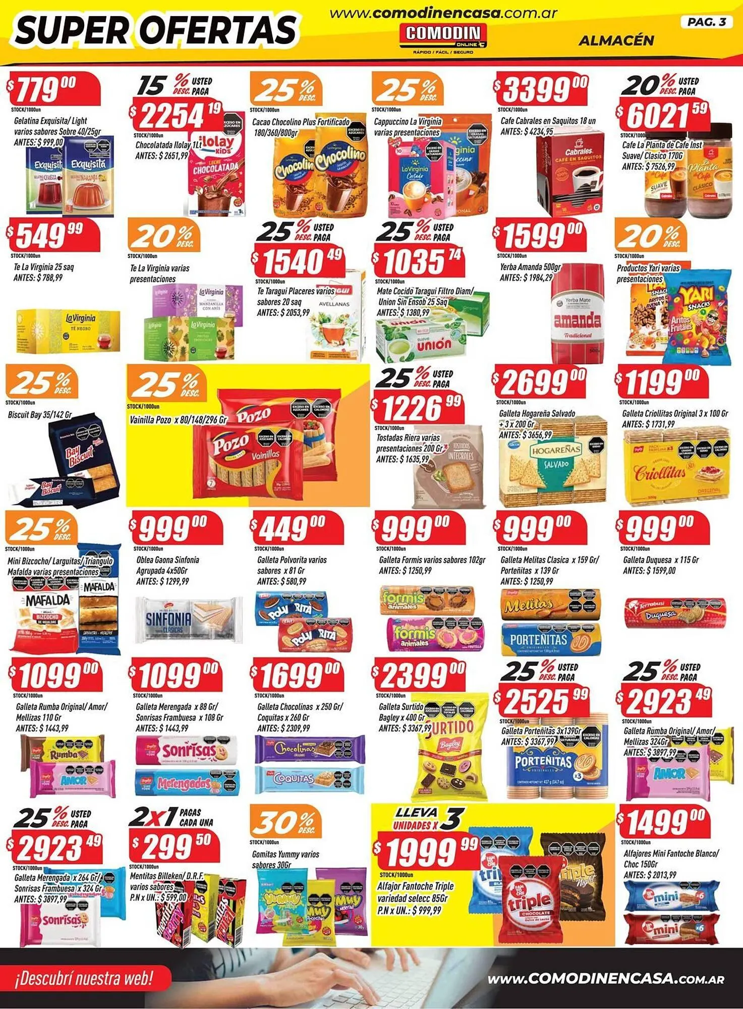 Ofertas de Catálogo Supermercados Comodin 12 de enero al 18 de enero 2026 - Página 3 del catálogo