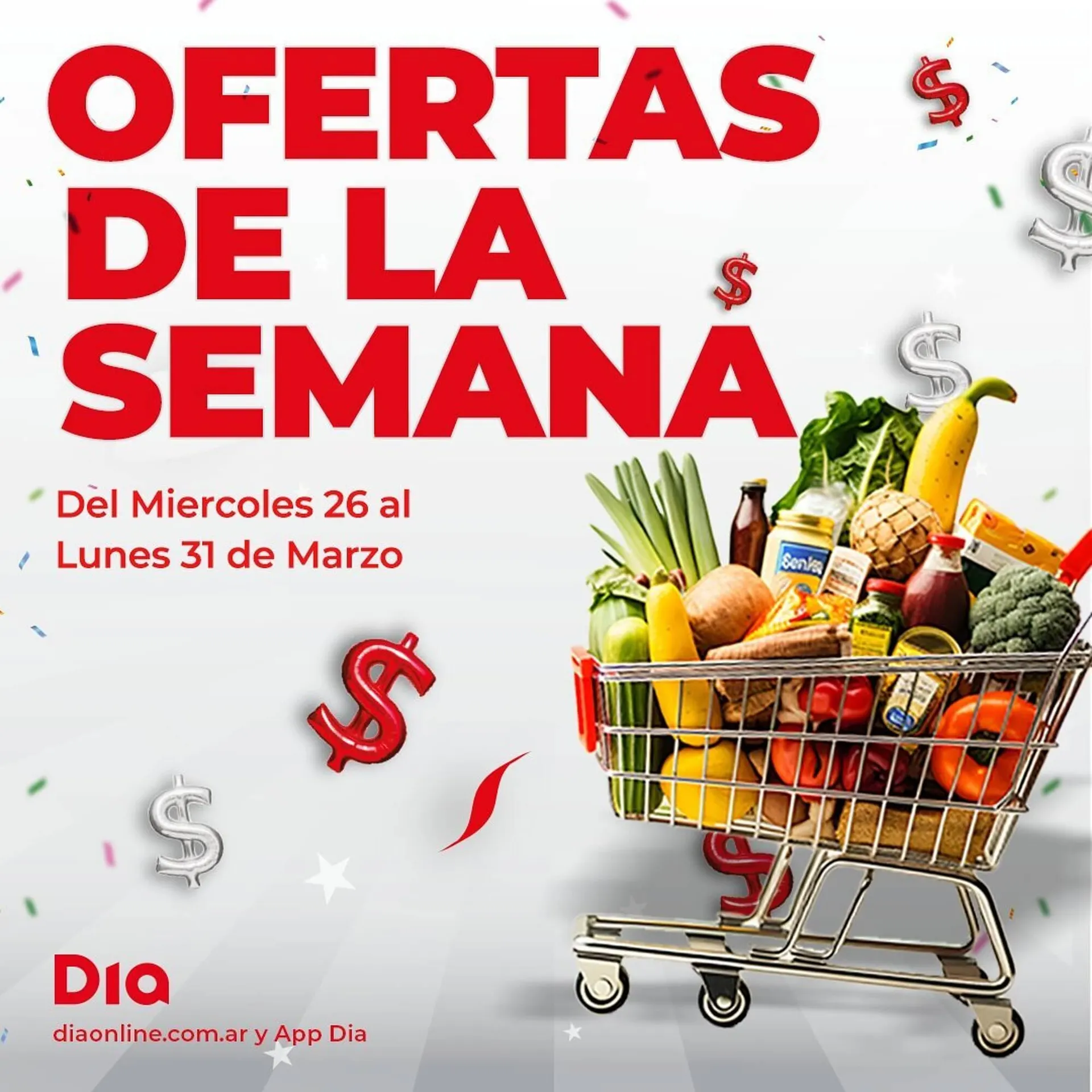 Ofertas de Catálogo Supermercados DIA 26 de marzo al 31 de marzo 2025 - Página 1 del catálogo