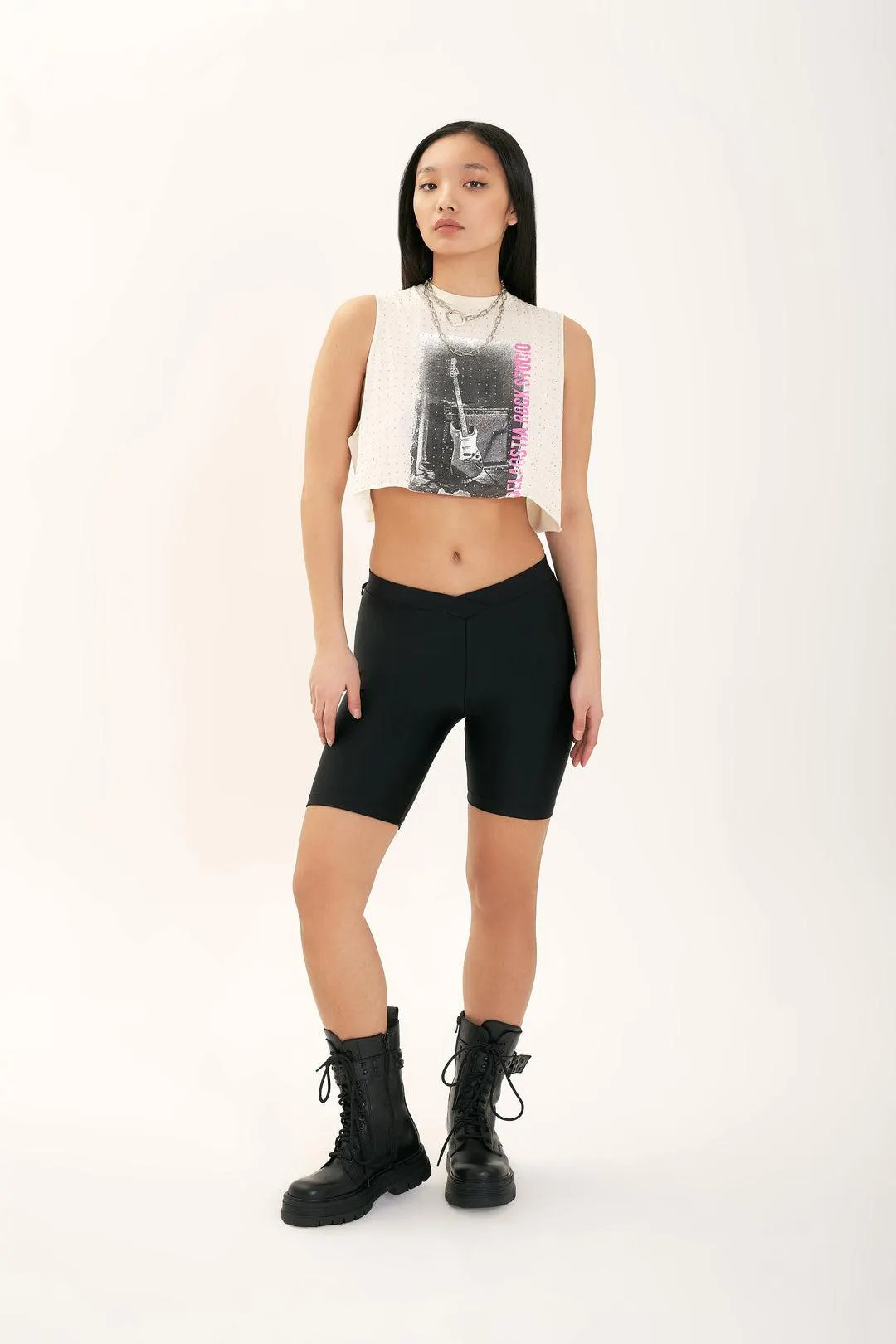 Musculosa Rock Studio - Off White