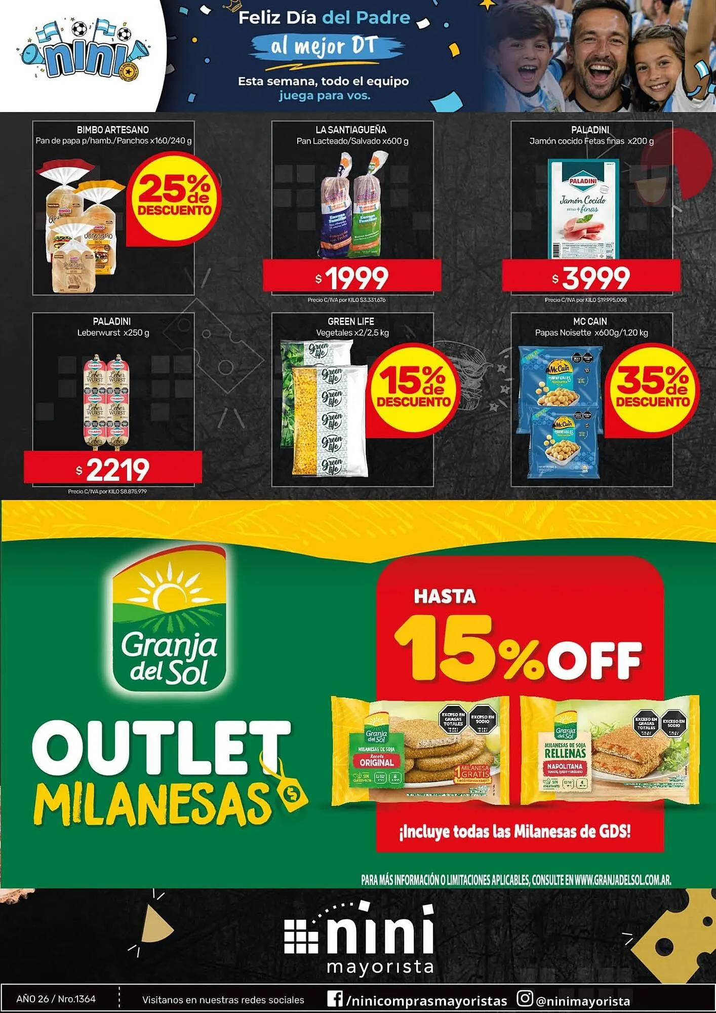 Ofertas de Catálogo Nini Mayorista 15 de junio al 21 de junio 2026 - Página 36 del catálogo