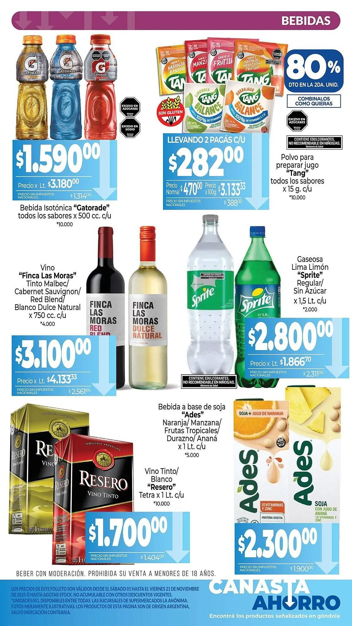 Ofertas de Catálogo La Anonima 1 de noviembre al 21 de noviembre 2025 - Página 7 del catálogo