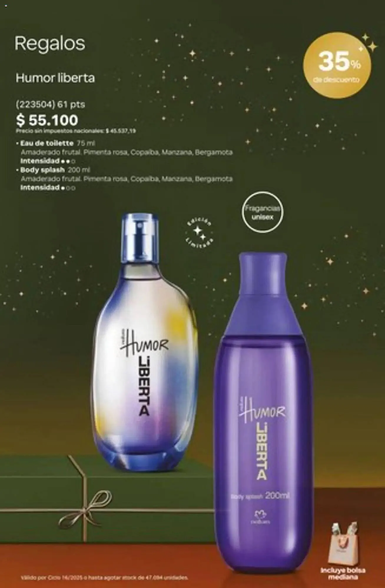 Ofertas de Catálogo Natura 1 de noviembre al 31 de diciembre 2025 - Página 19 del catálogo