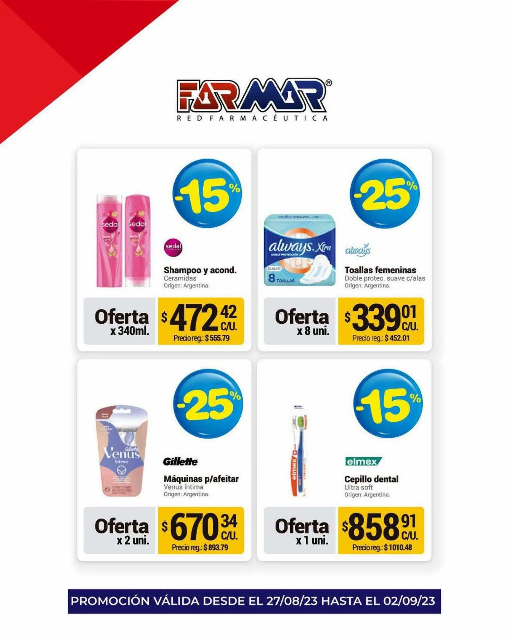 Ofertas de Catálogo Farmar 1 de junio al 30 de septiembre 2023 - Página 3 del catálogo