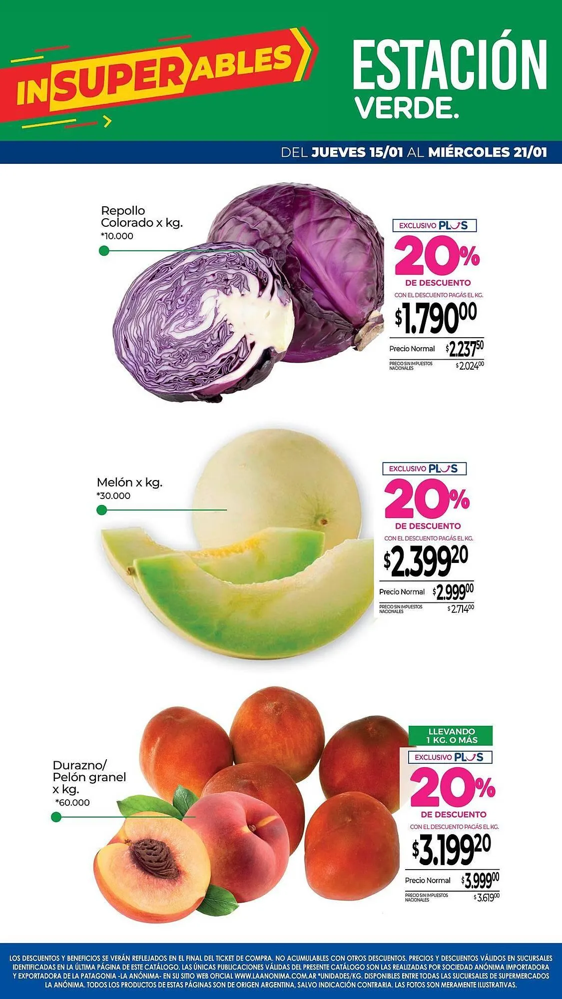 Ofertas de Catálogo La Anonima 15 de enero al 21 de enero 2026 - Página 5 del catálogo